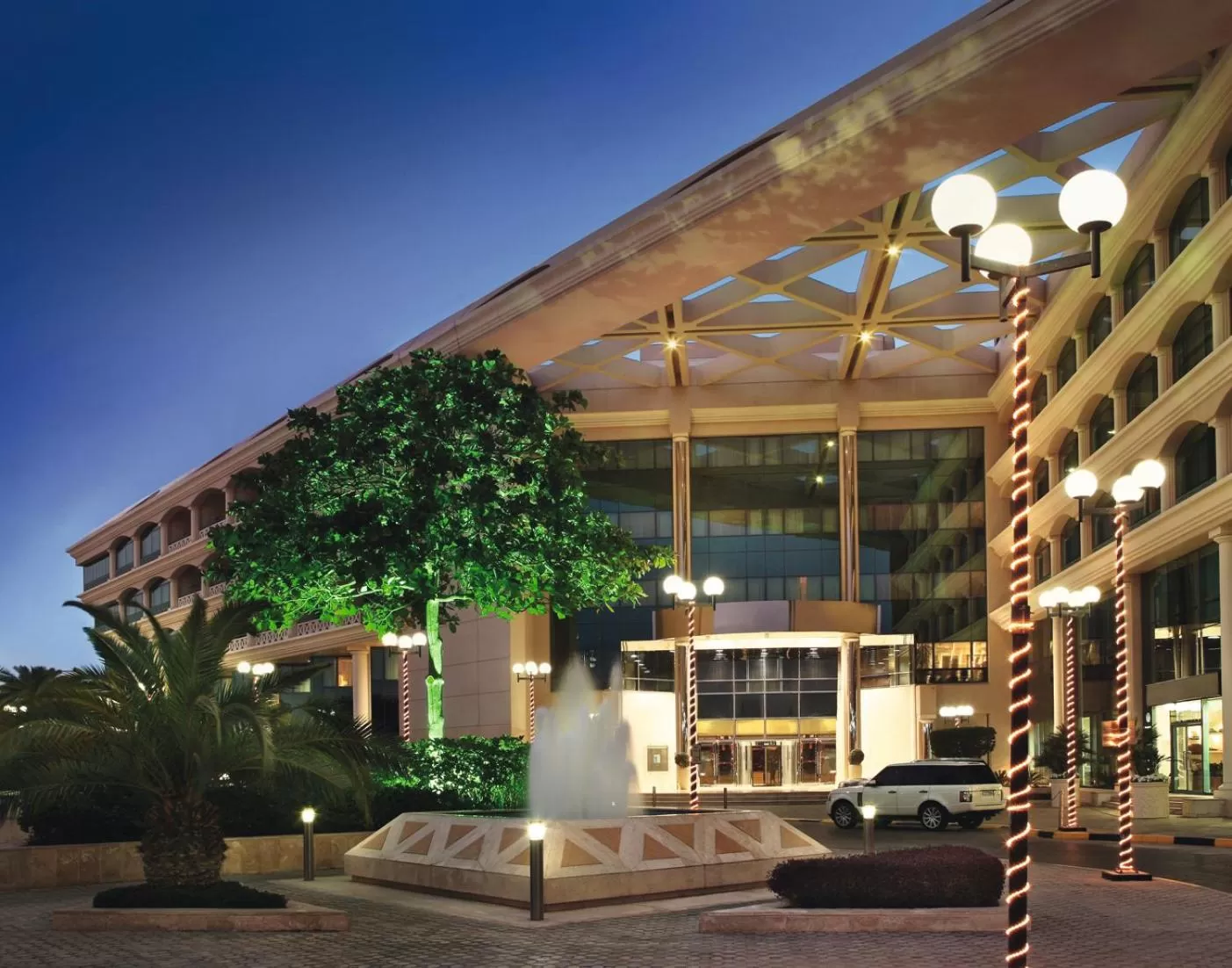 Property building in Mövenpick Grand Al Bustan