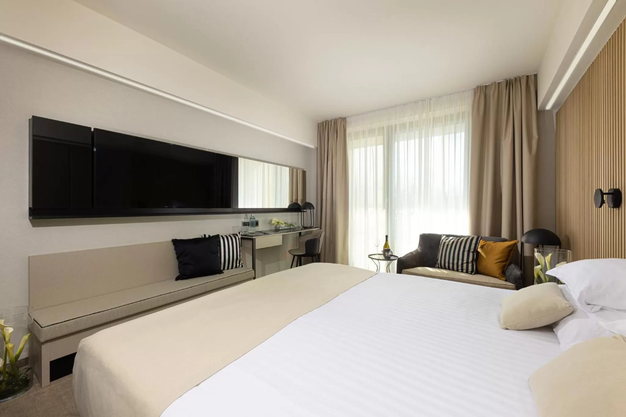 Bedroom, Bed in LUA Resort - Adults only