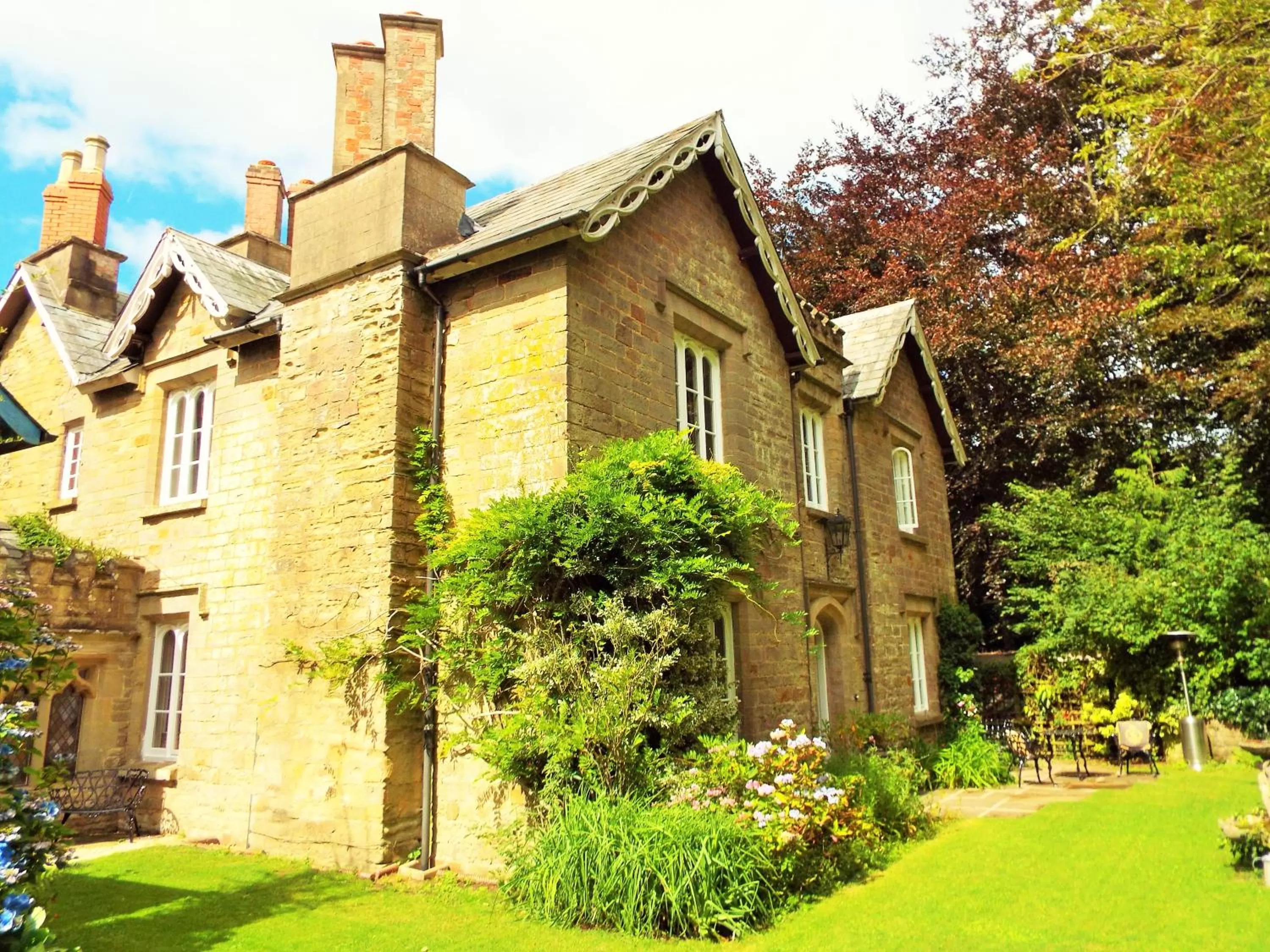 Garden in Old Vicarage B&B