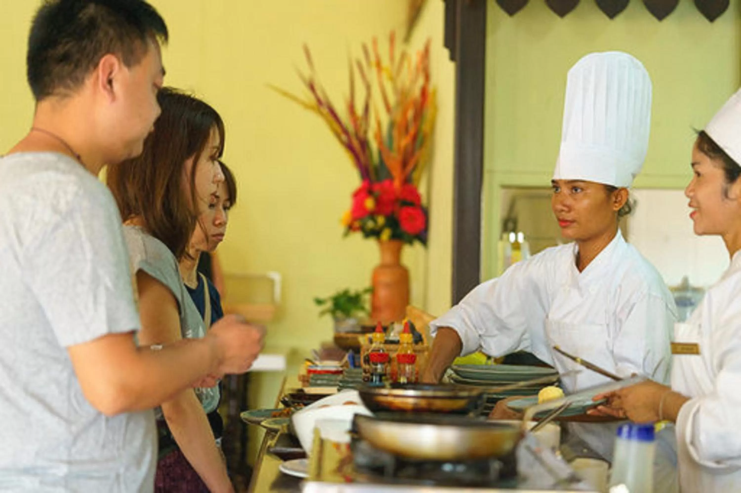 Buffet breakfast in Ta Prohm Hotel & Spa