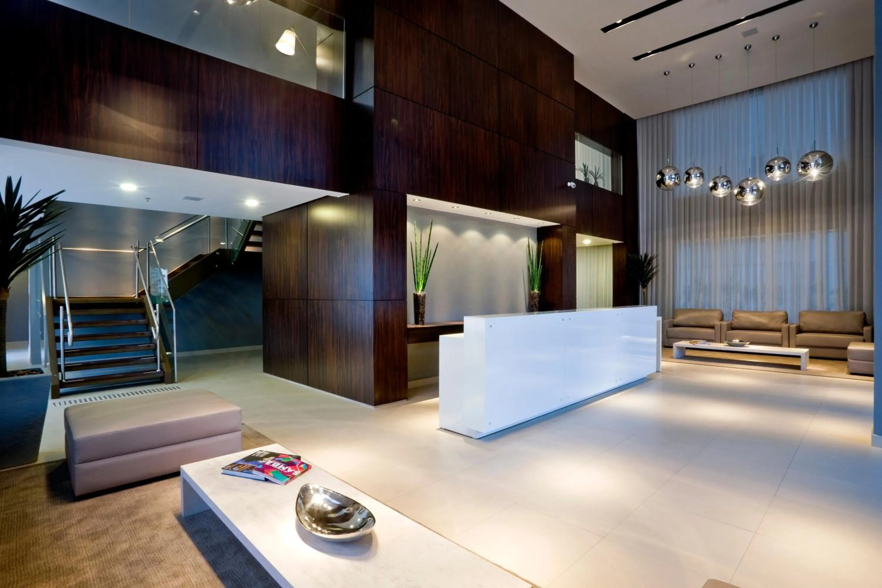 Lobby or reception in Intercity Brasilia Led Aguas Claras