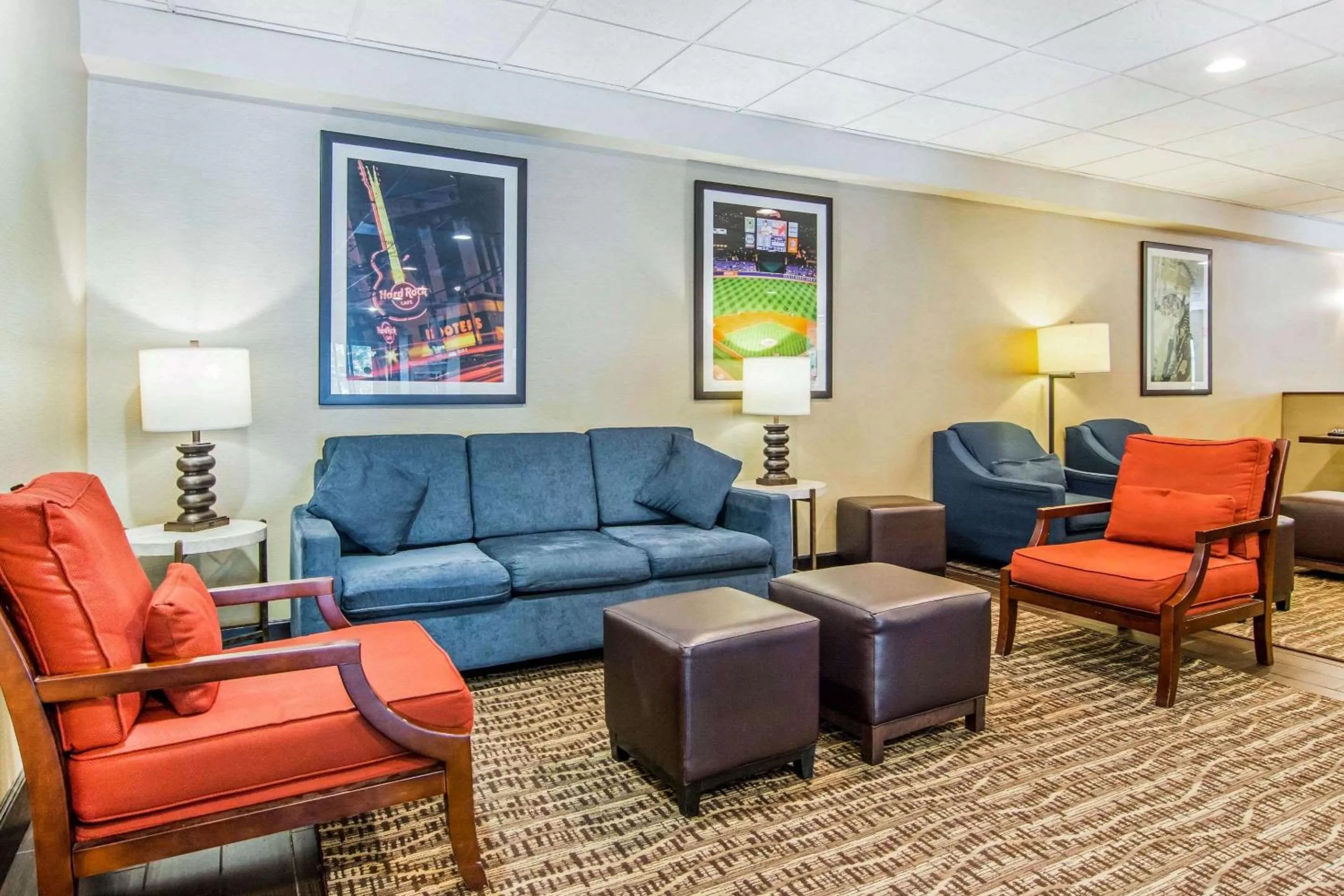 Lobby or reception in Comfort Inn Atlanta Downtown South