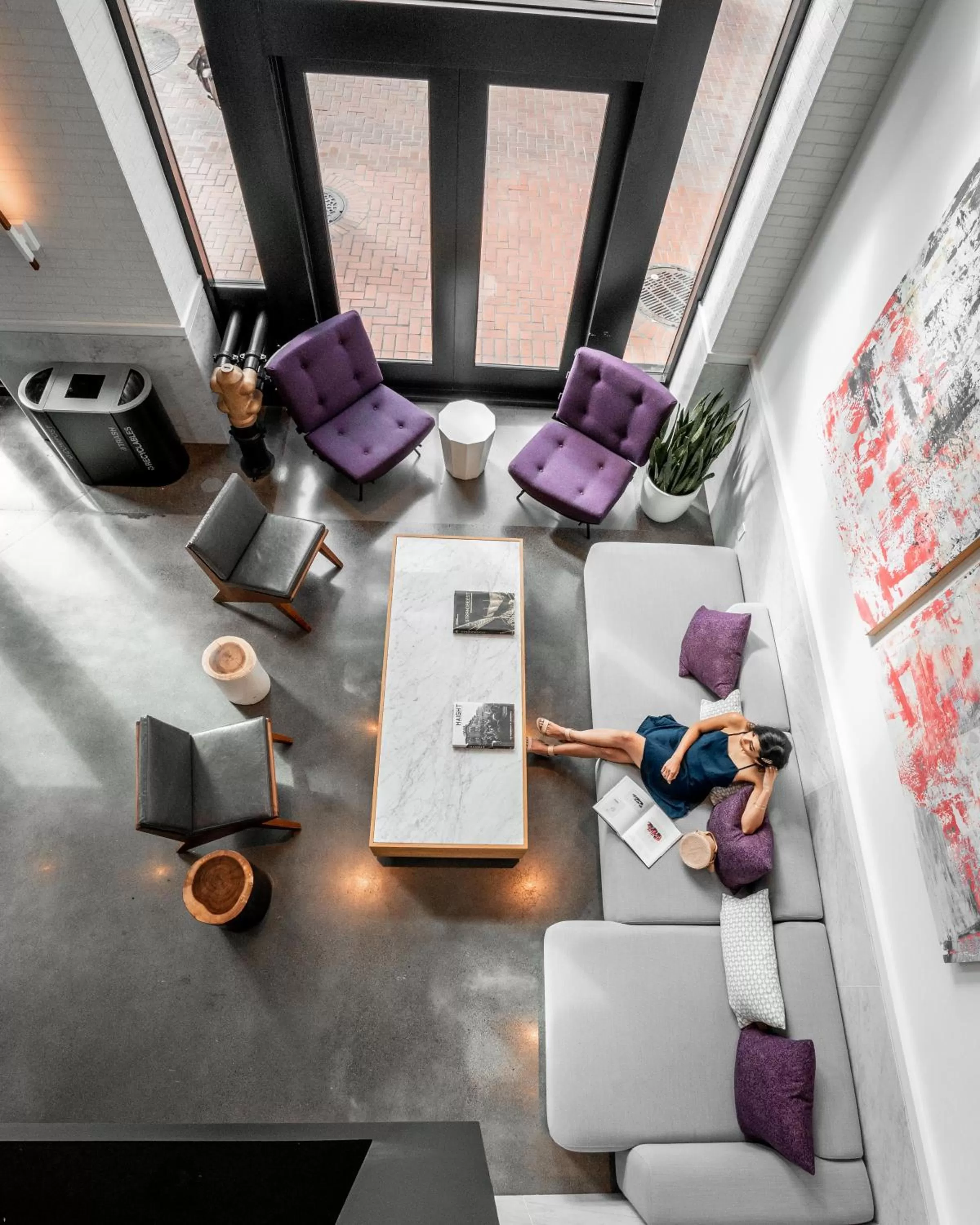 Lobby or reception in Yotel San Francisco