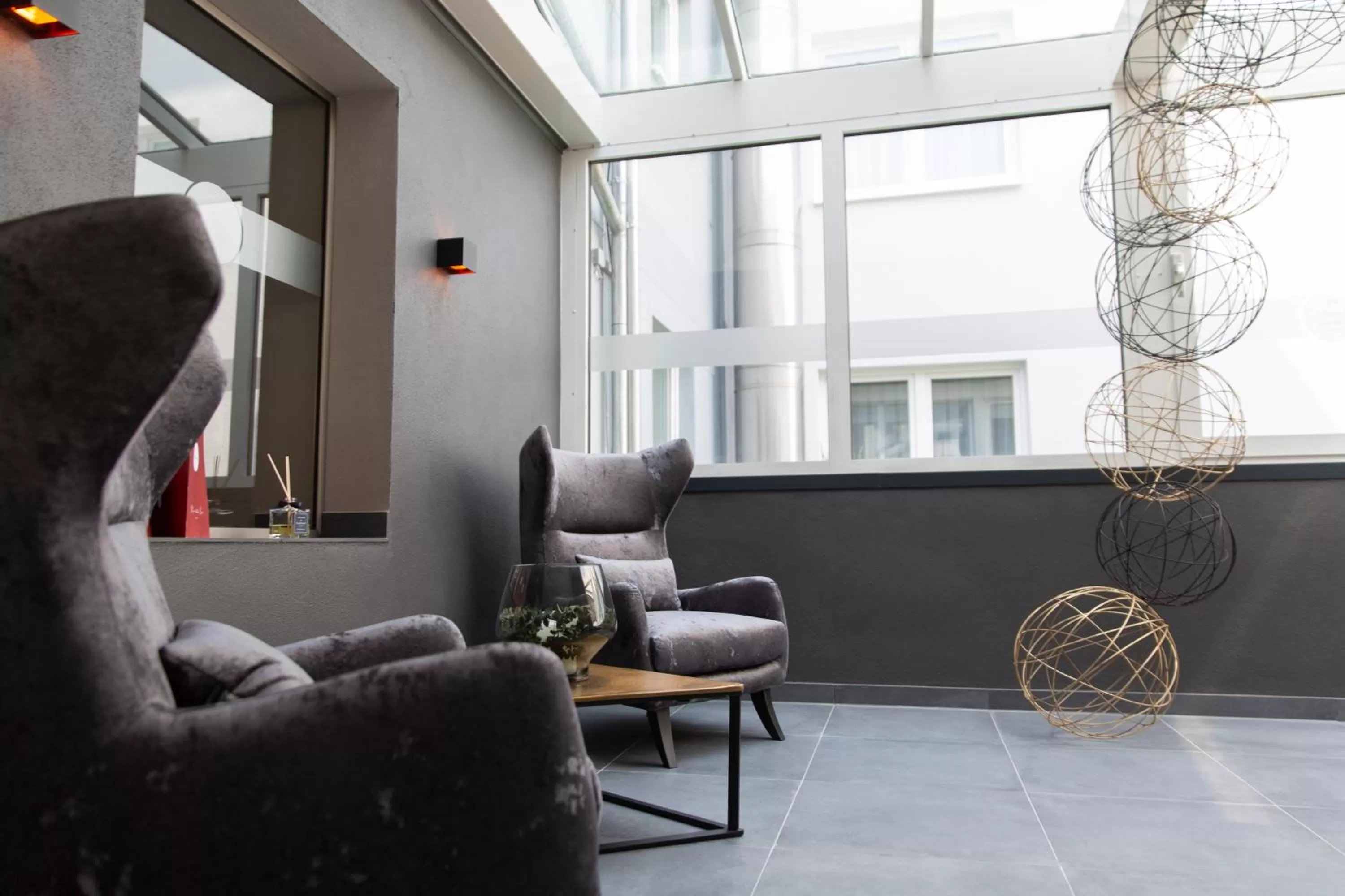 Seating area in Stadthotel Lichtenfels