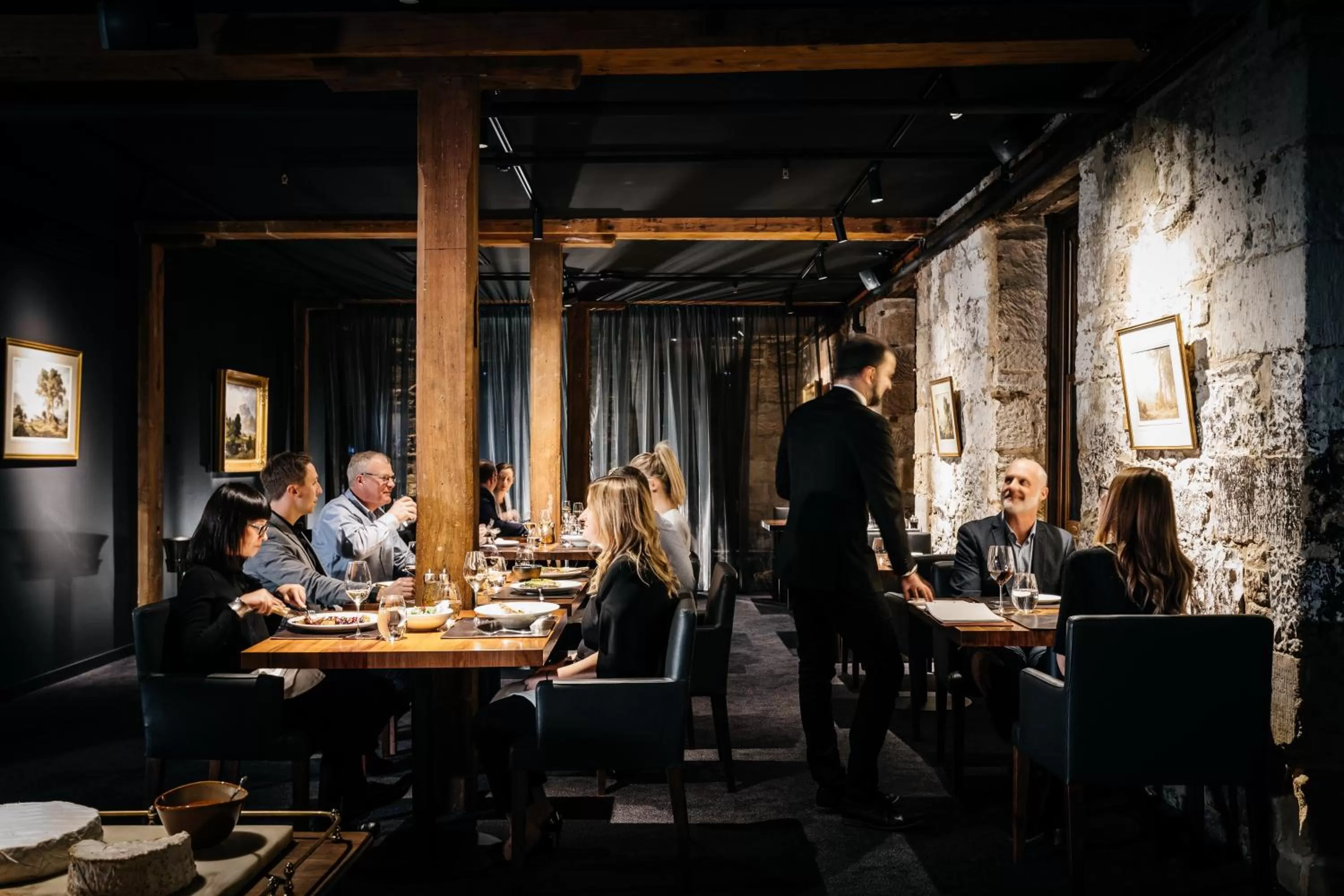 Restaurant/places to eat in The Henry Jones Art Hotel