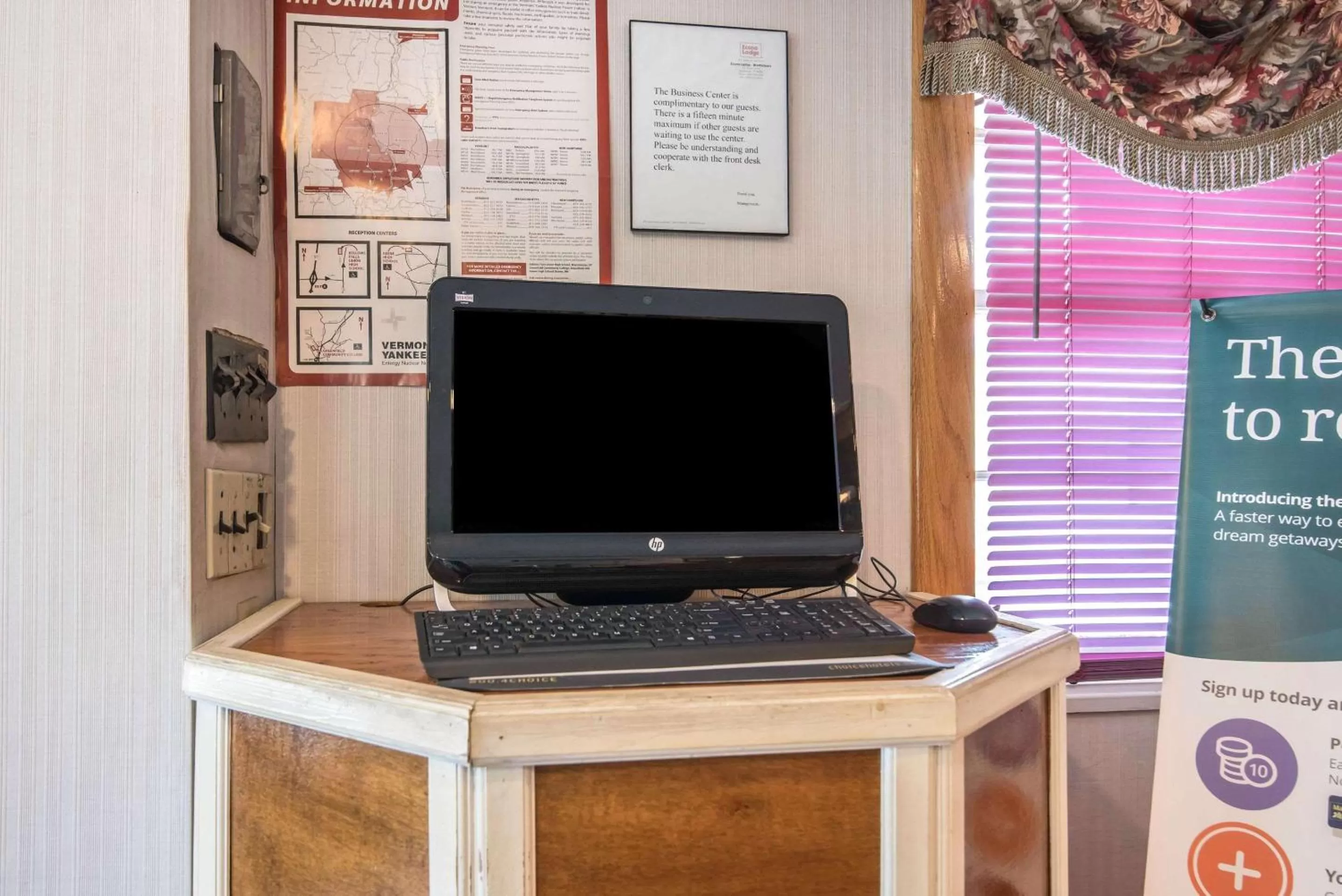 On site in Econo Lodge