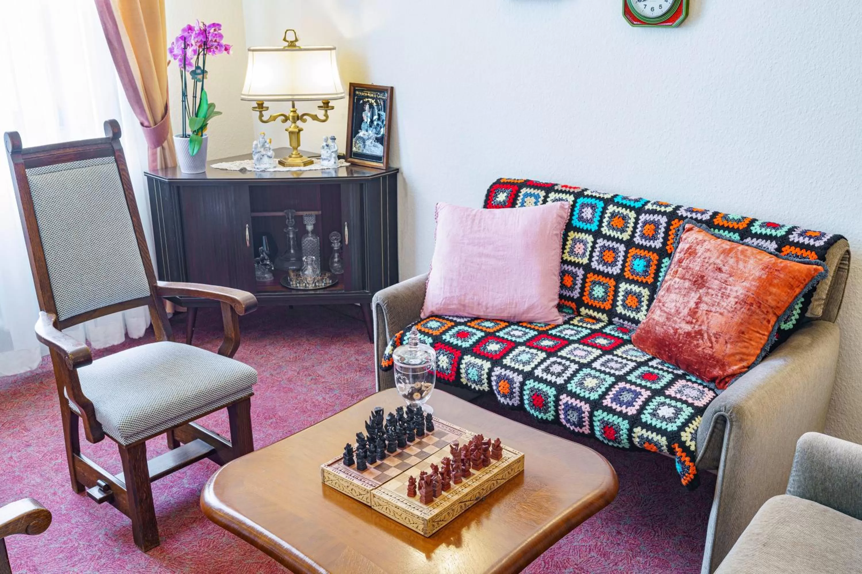 Decorative detail in Tante ALMA's Hotel Lasthaus am Ring