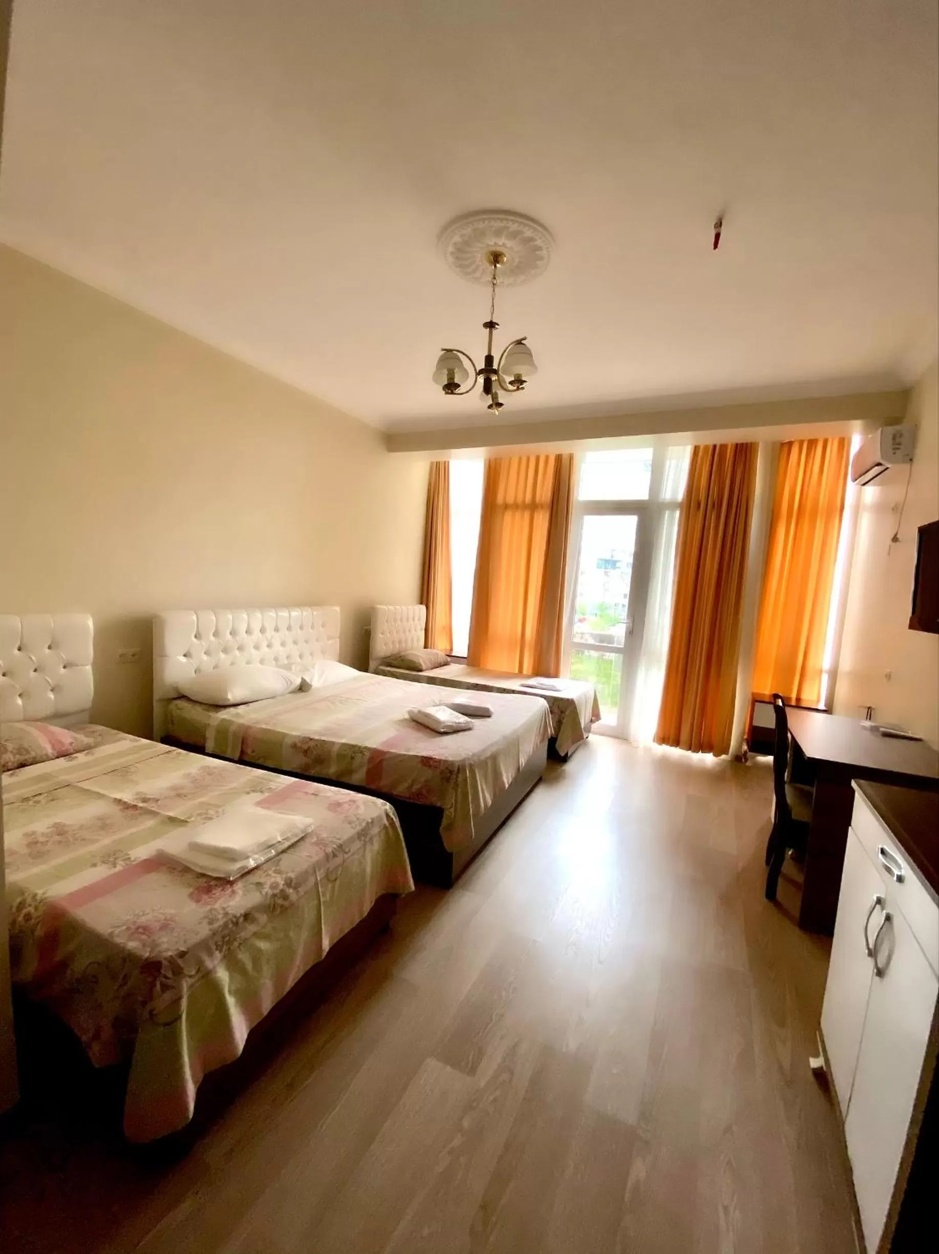 View (from property/room), Bed in Hotel Eurasia