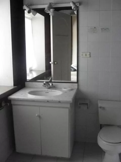 Toilet, Bathroom in Hotel Chalet Suizo