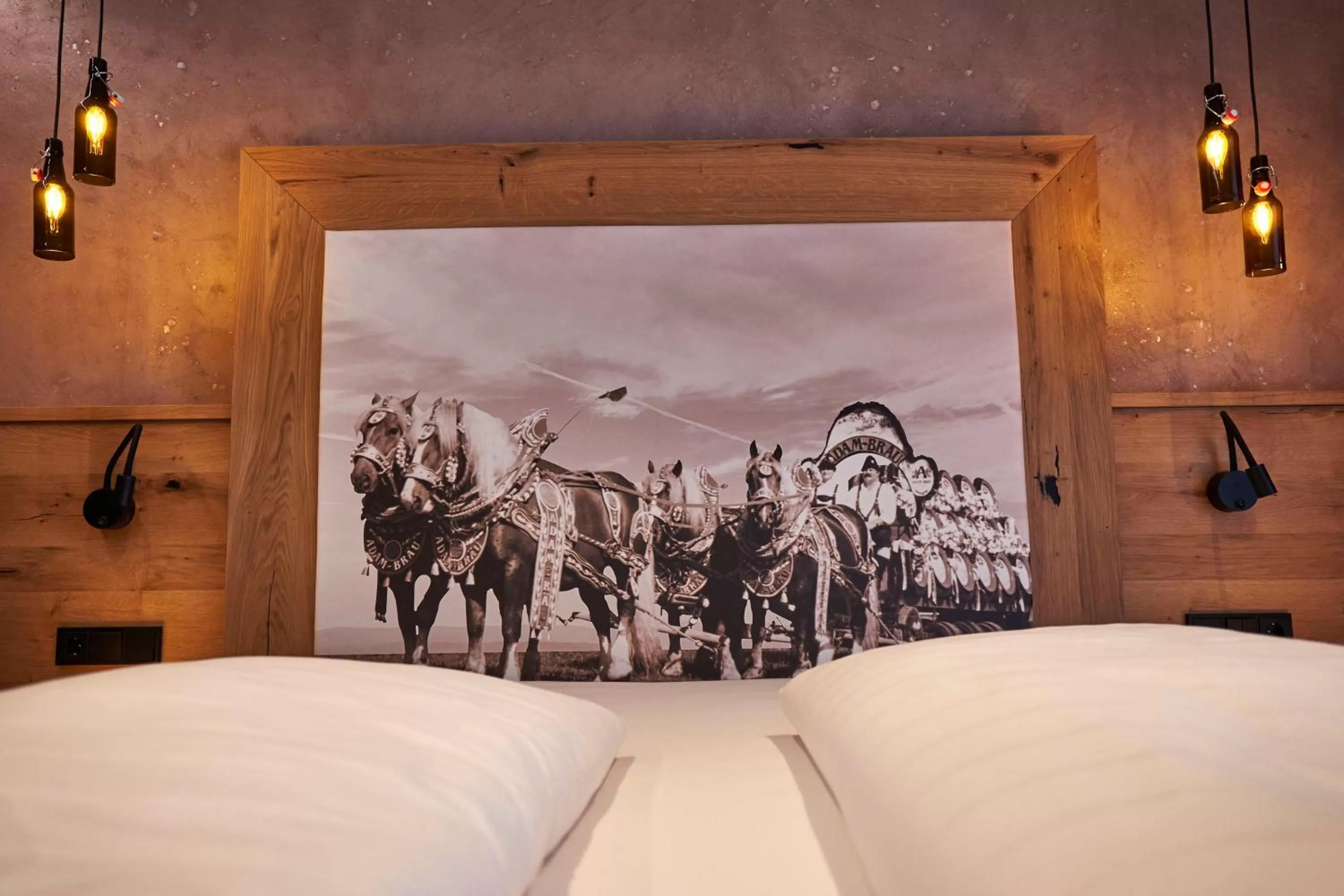 Photo of the whole room, Bed in Wander- und Aktivhotel Adam Bräu