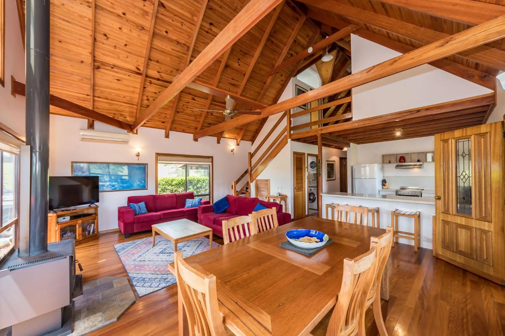 Living room in Clarendon Forest Retreat