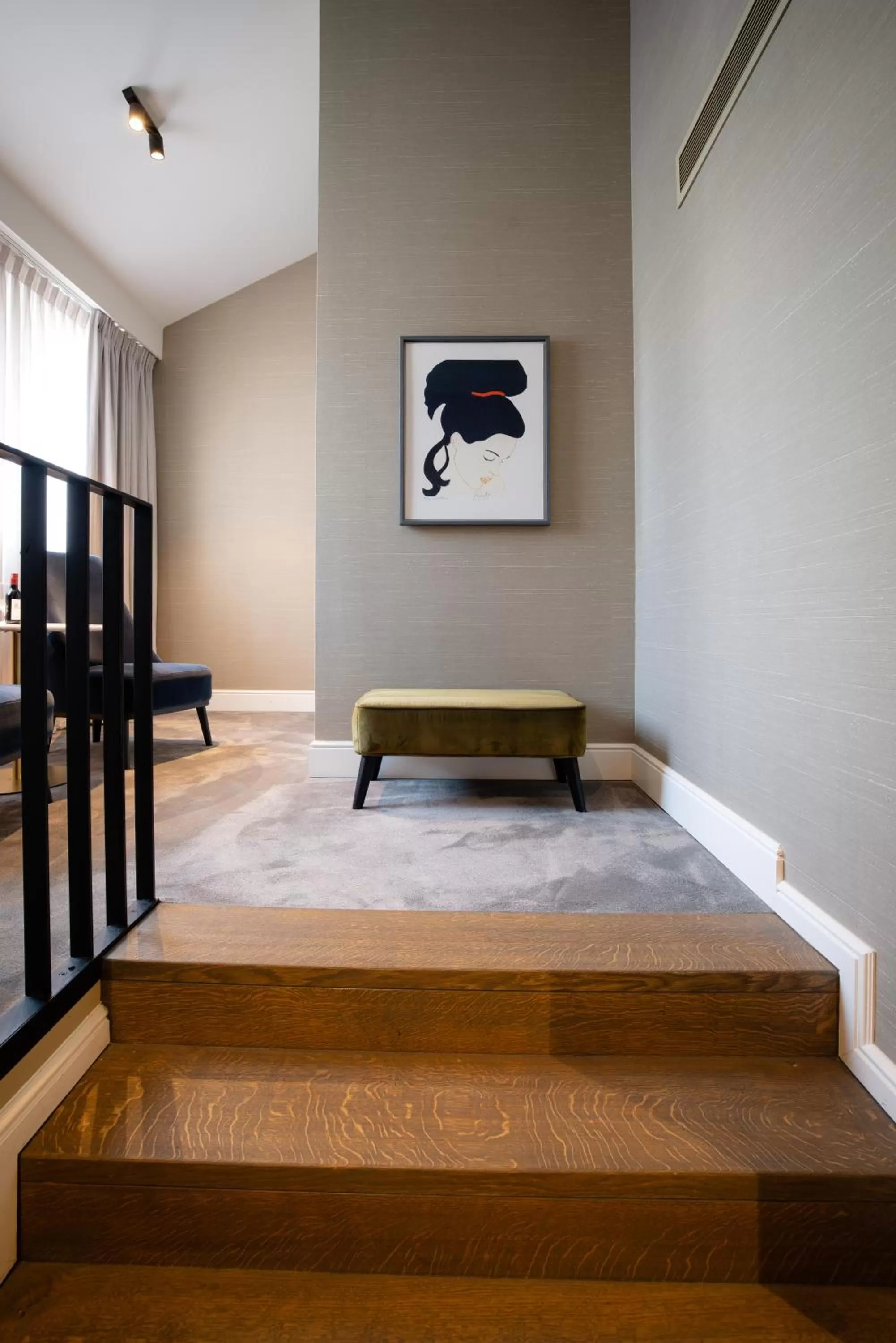 Seating area, Bed in Pillows Grand Boutique Hotel Reylof Ghent