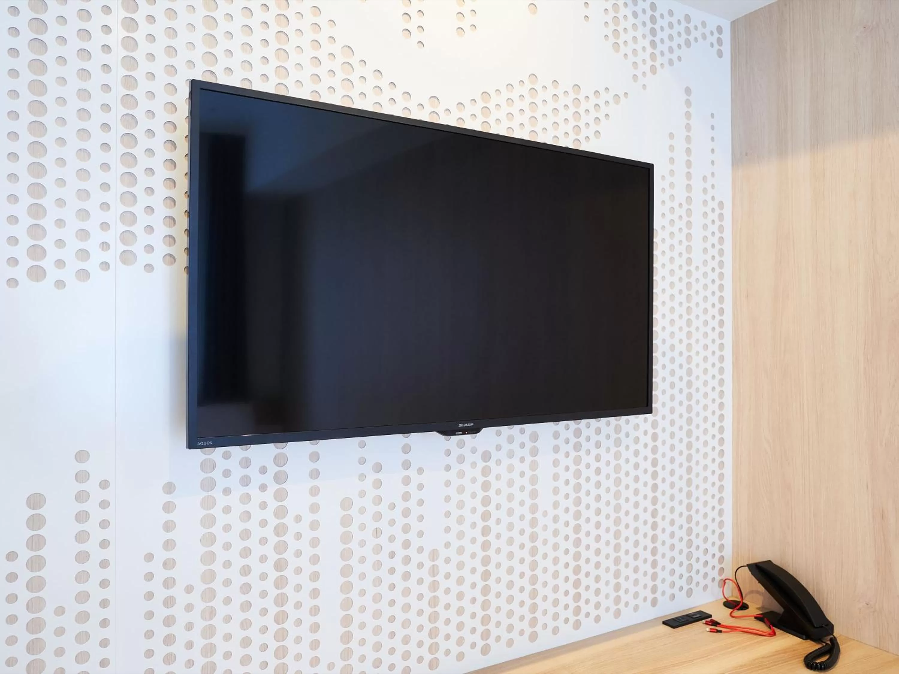 TV and multimedia in Henn na Hotel Komatsu Ekimae