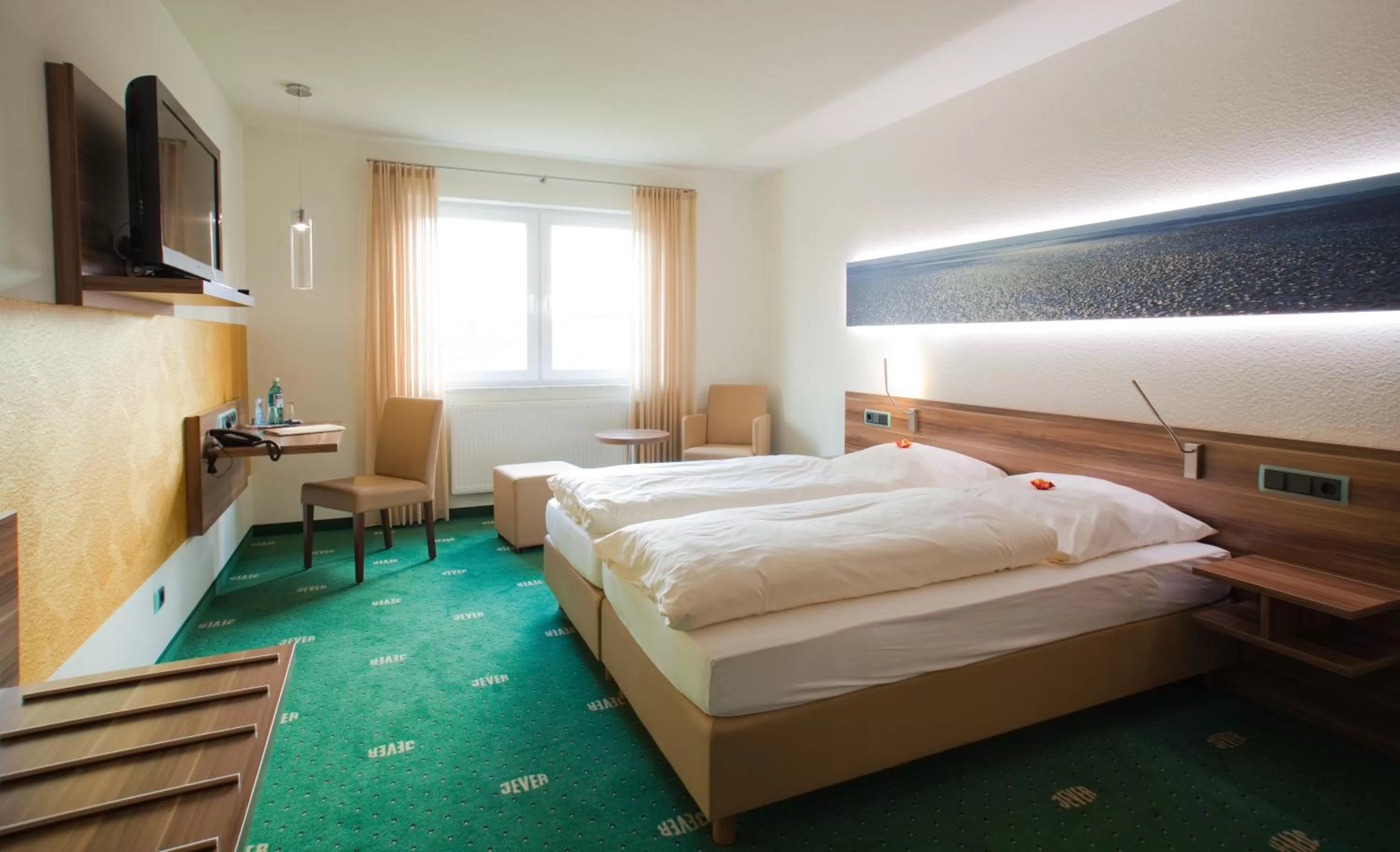 Bed in Hotel Im Schützenhof, Jever