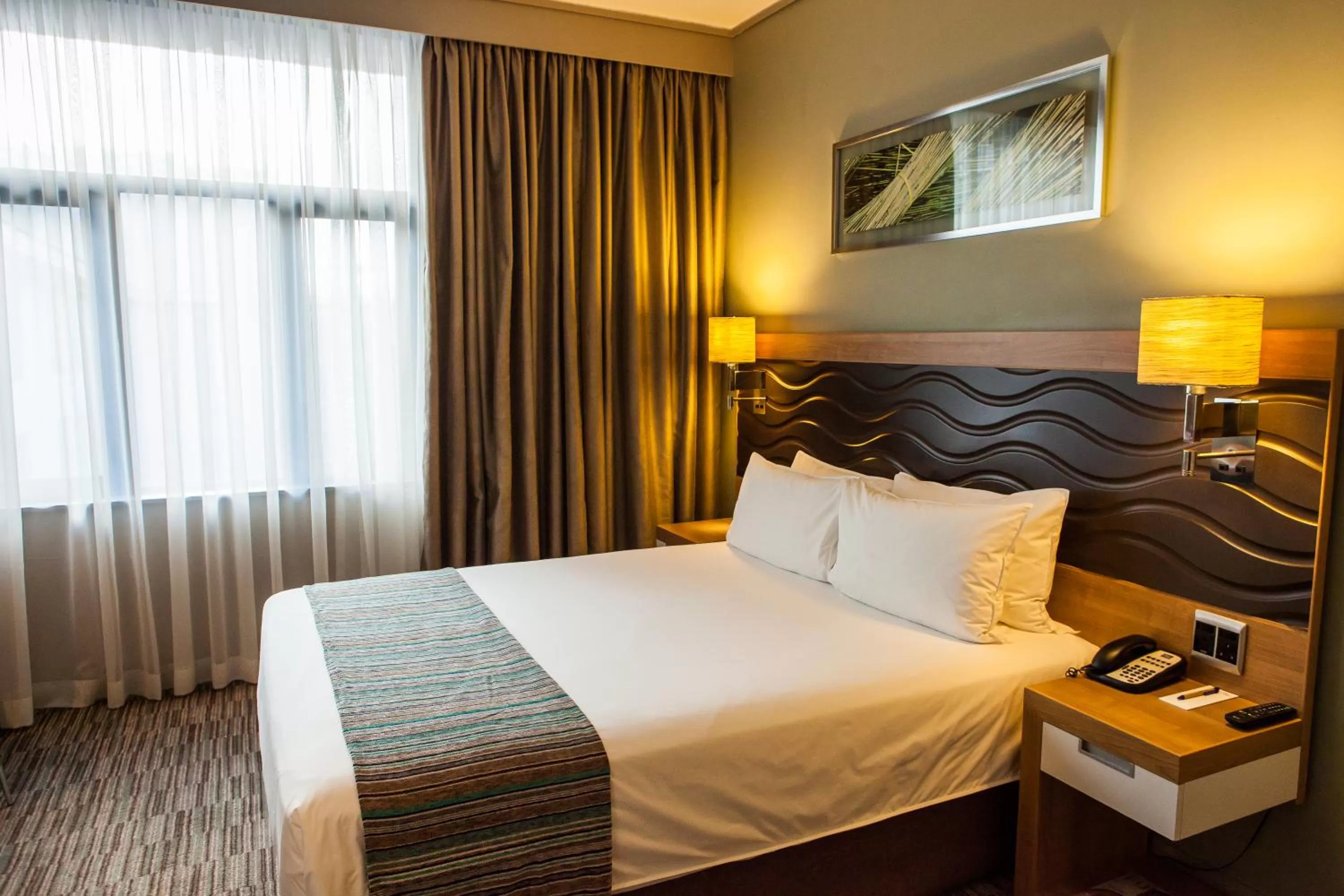 Bedroom, Bed in Garden Court Umhlanga