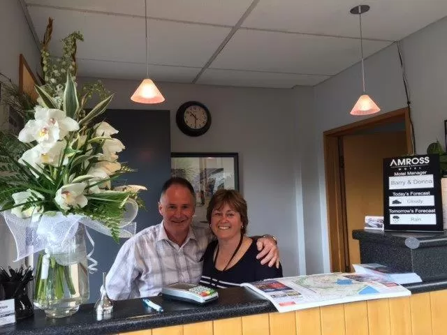 Staff in Amross Motel