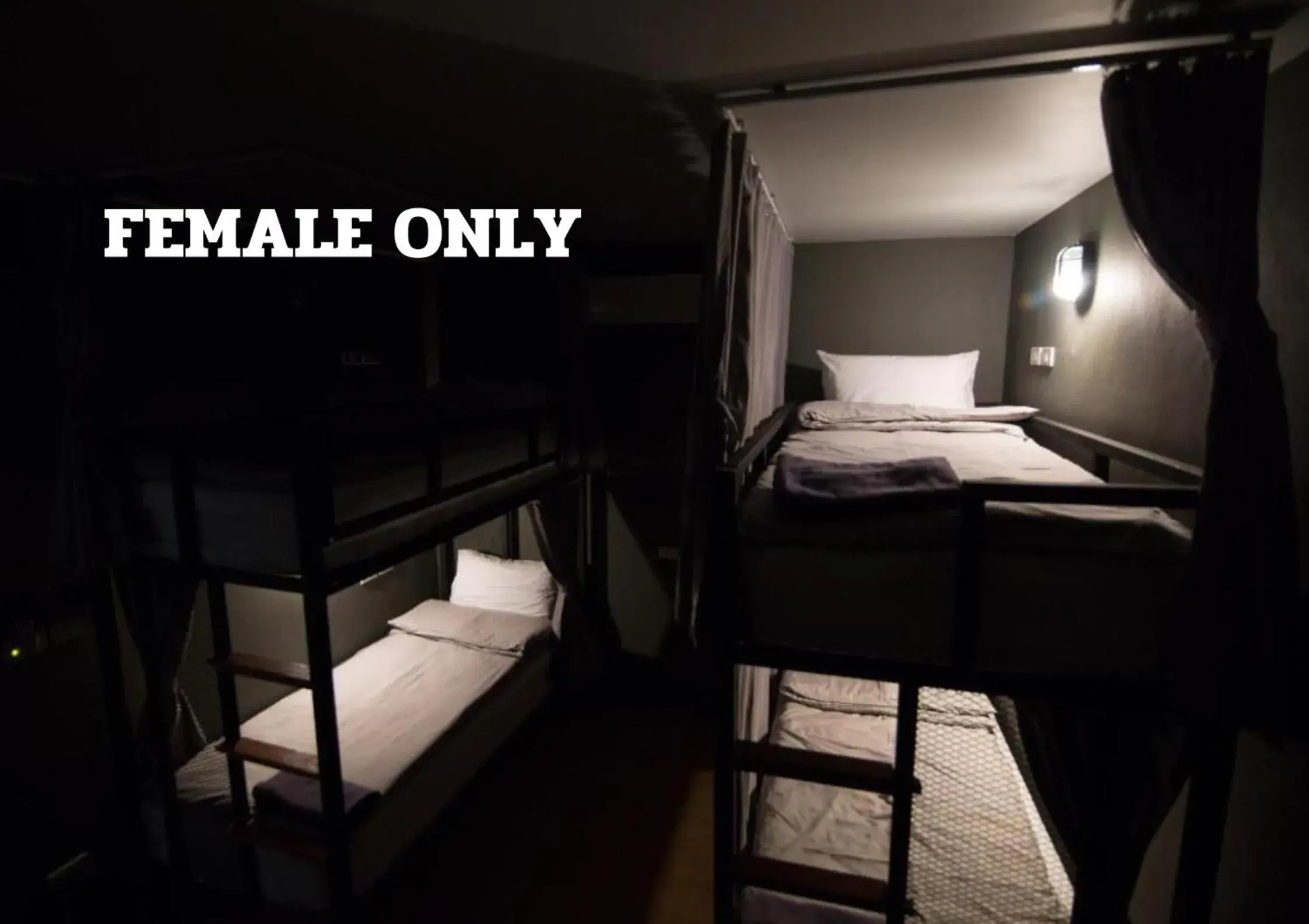 Lady Dormitory Room (Female Only) in The Arbern Hotel x Bistro - SHA Extra Plus Lady Dormitory Room (Female Only) in The Arbern Hotel x Bistro - SHA Extra Plus