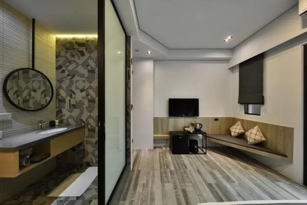 TV/Entertainment Center in KK Homestay