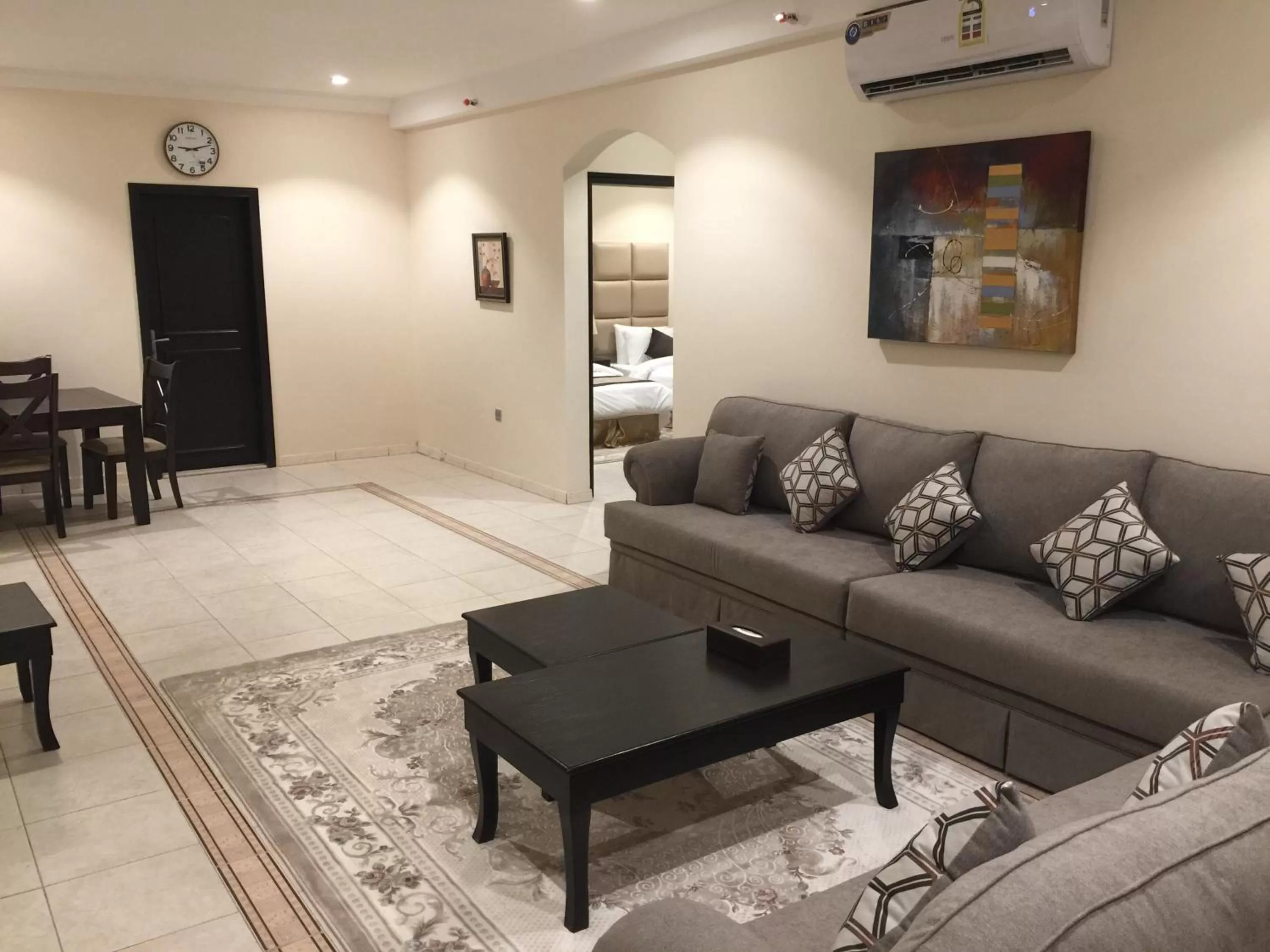 Seating Area in Alshaheen Suites