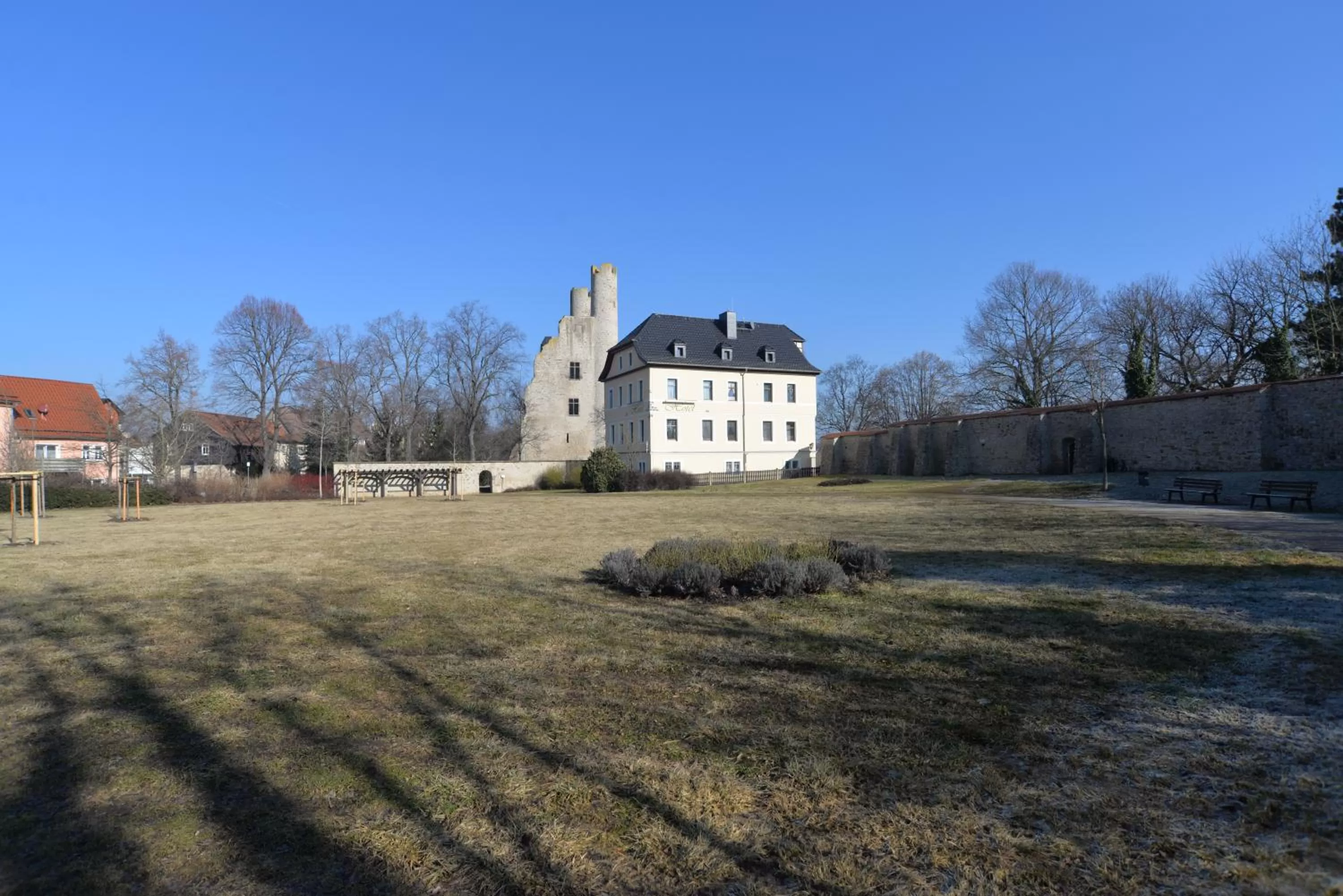 Winter, Property Building in Hotel Am Hohen Schwarm