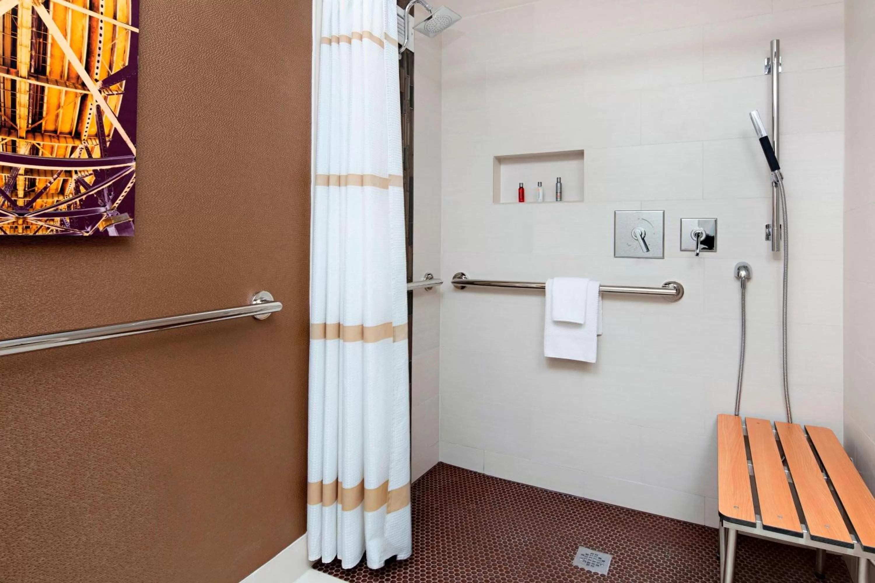 Bathroom in Baton Rouge Marriott