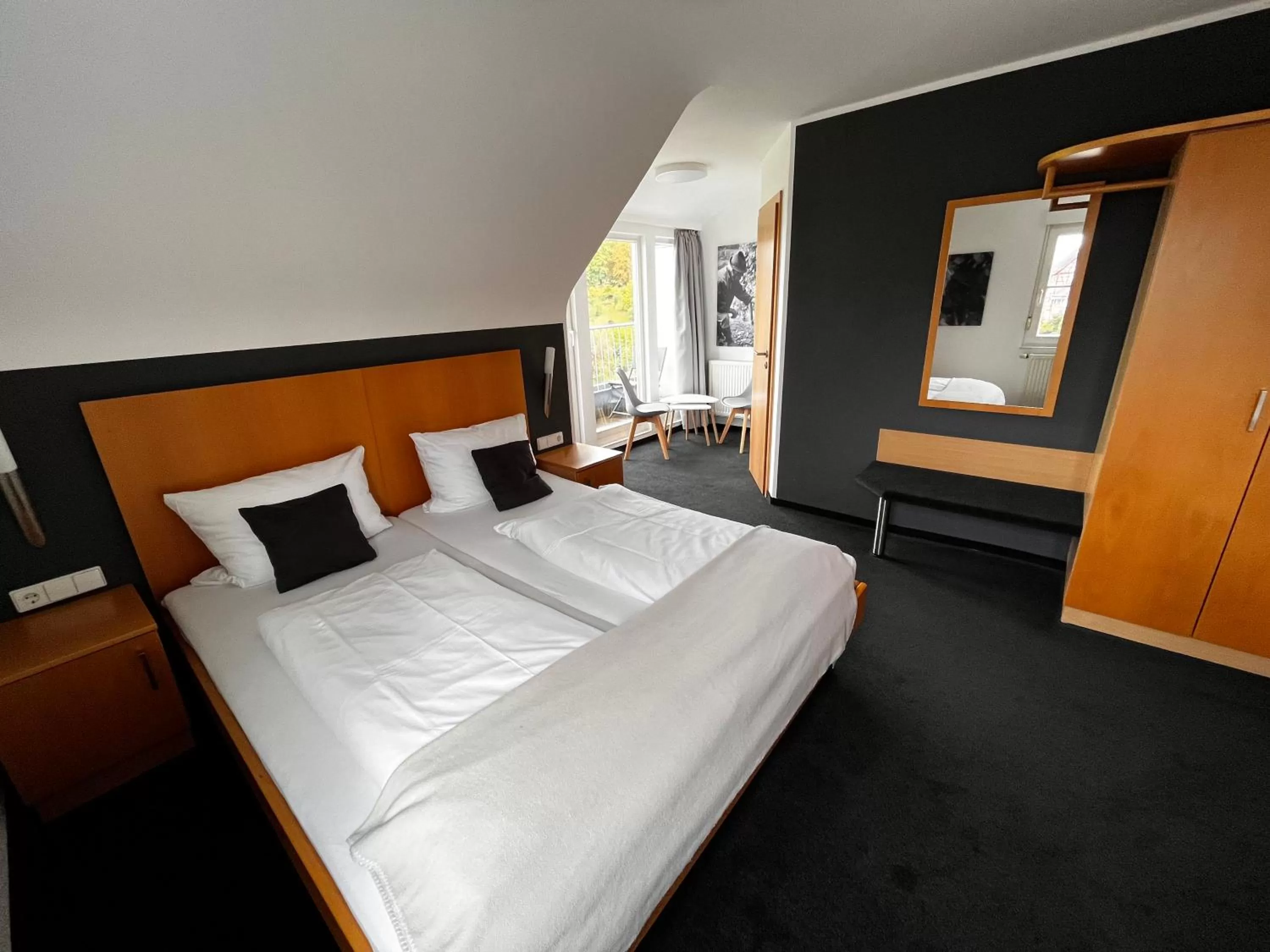 Photo of the whole room, Bed in Landhaus Hohly