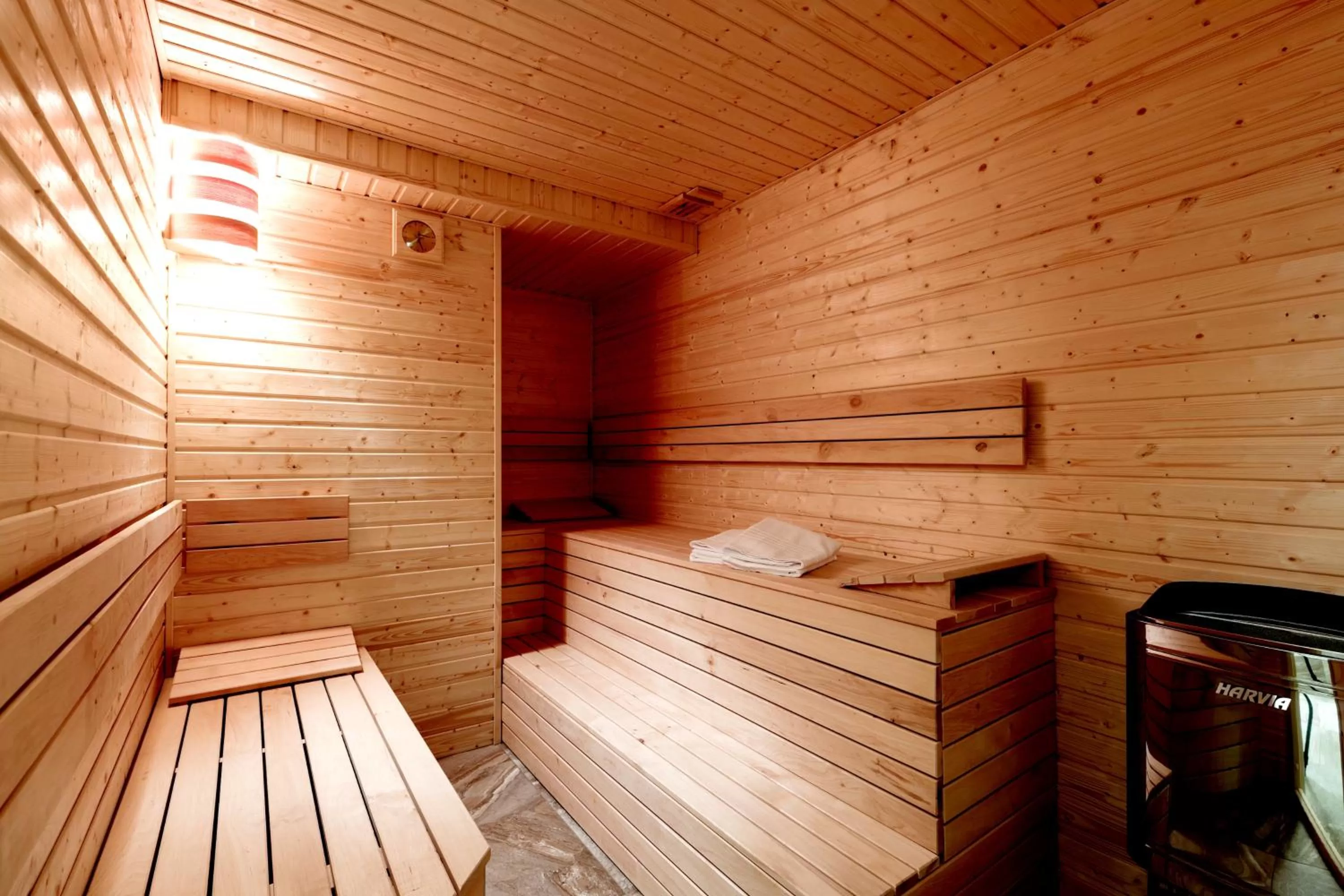 Sauna, Bed in Hotel Otakar