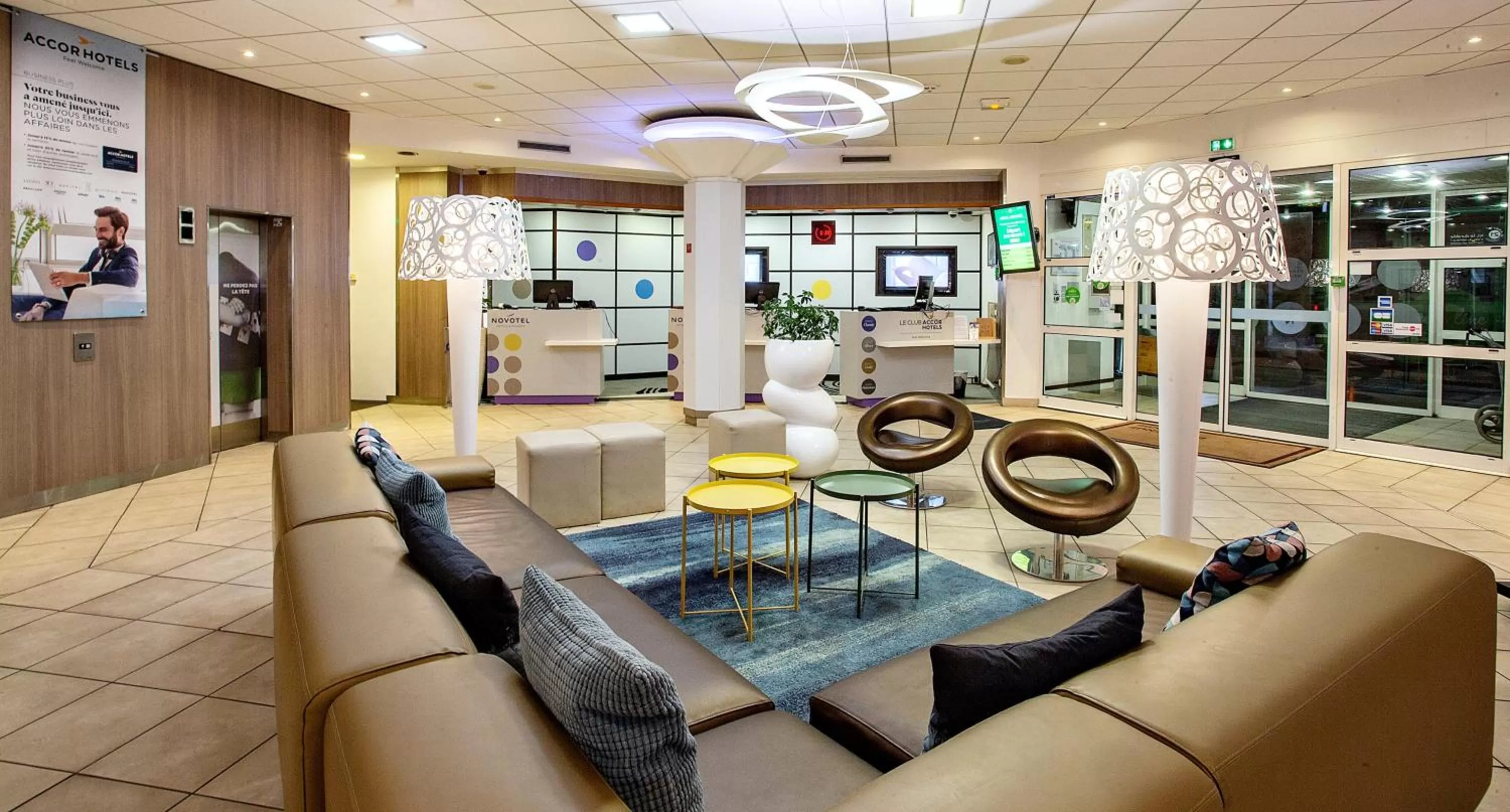 Lobby or reception in Novotel Paris Orly Rungis Aéroport