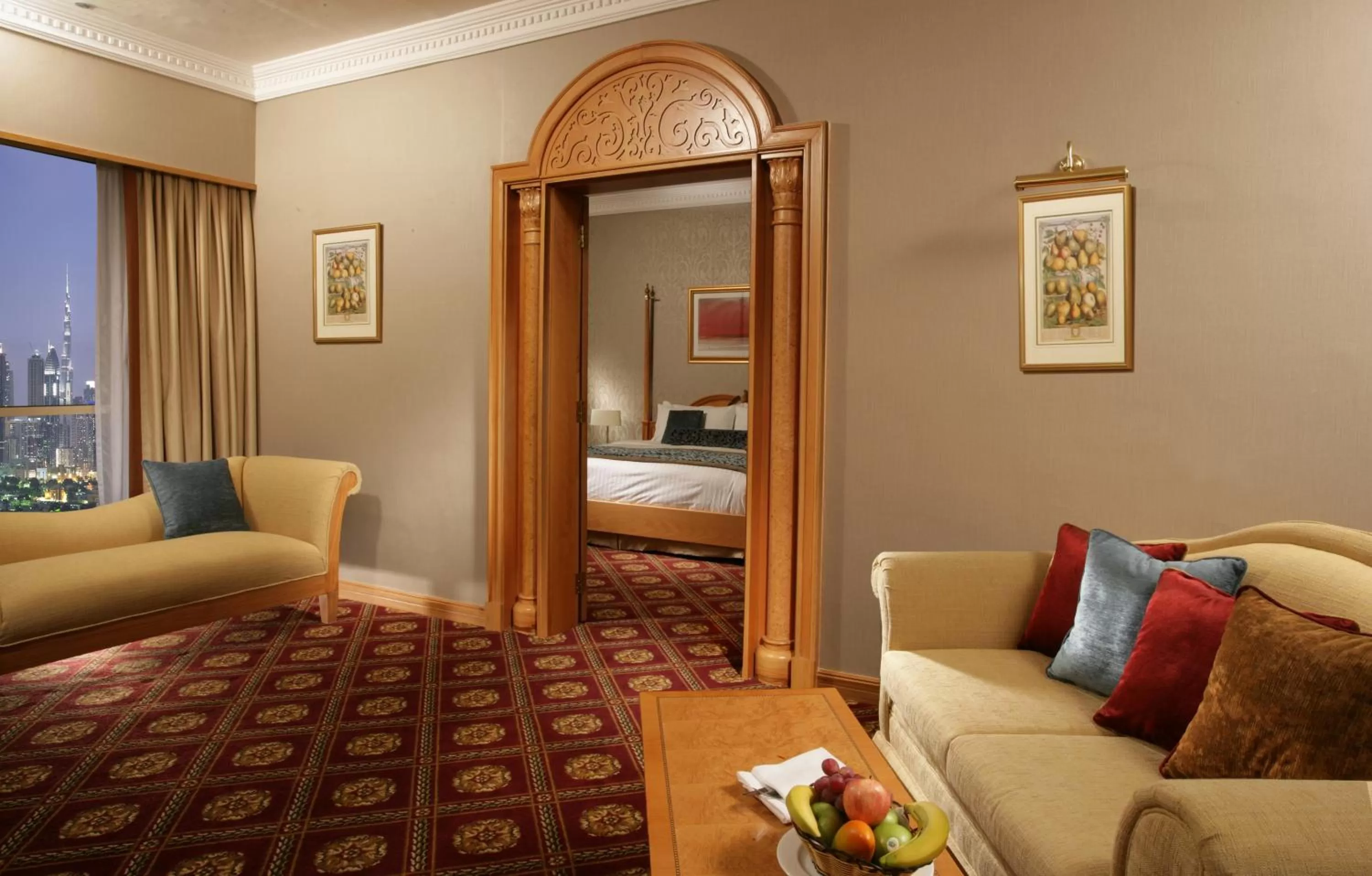 Living room in Chelsea Plaza Hotel