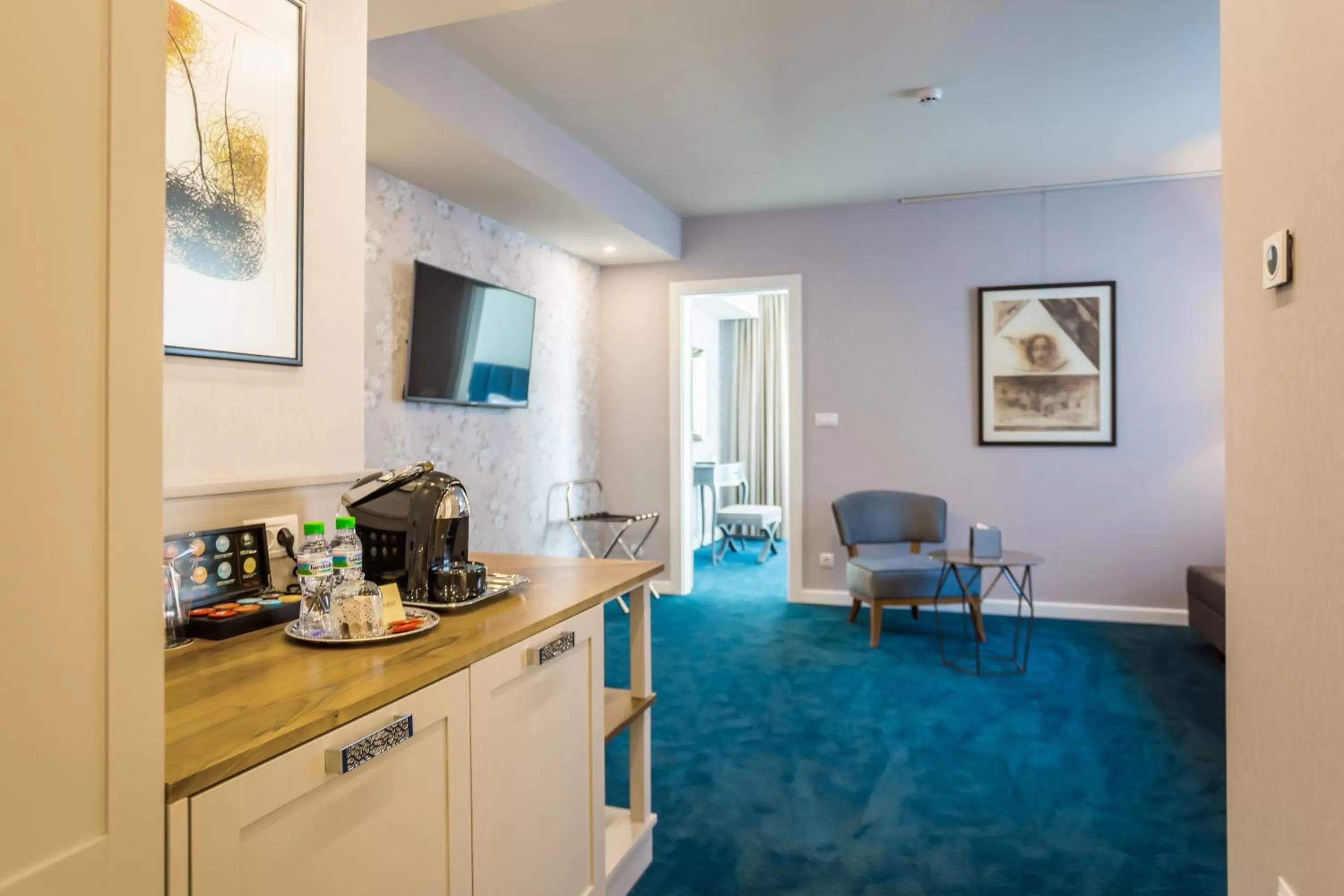 Coffee/tea facilities in Hotel Residence Promenade