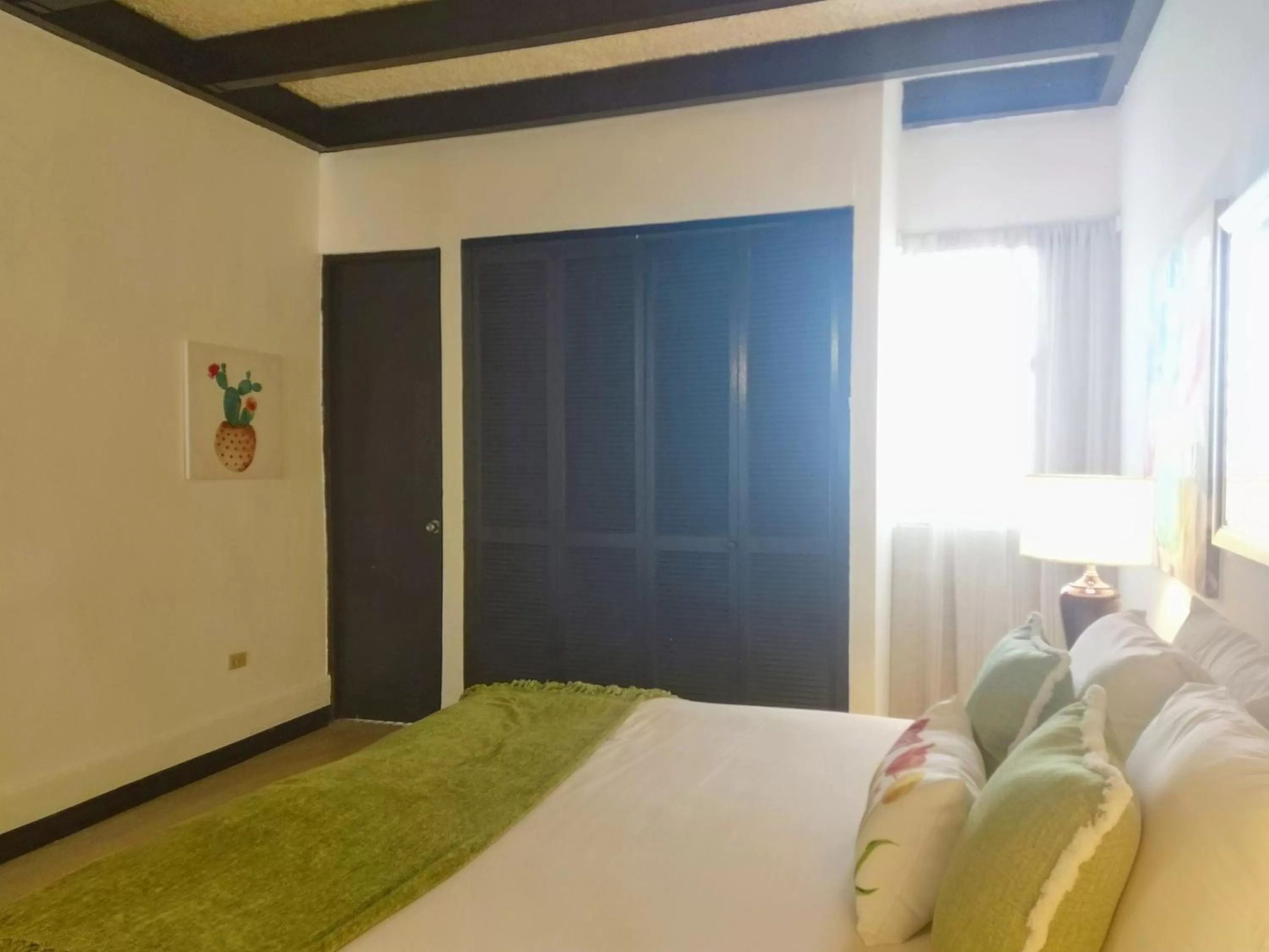 Bed in La Capitana Old San Juan Building