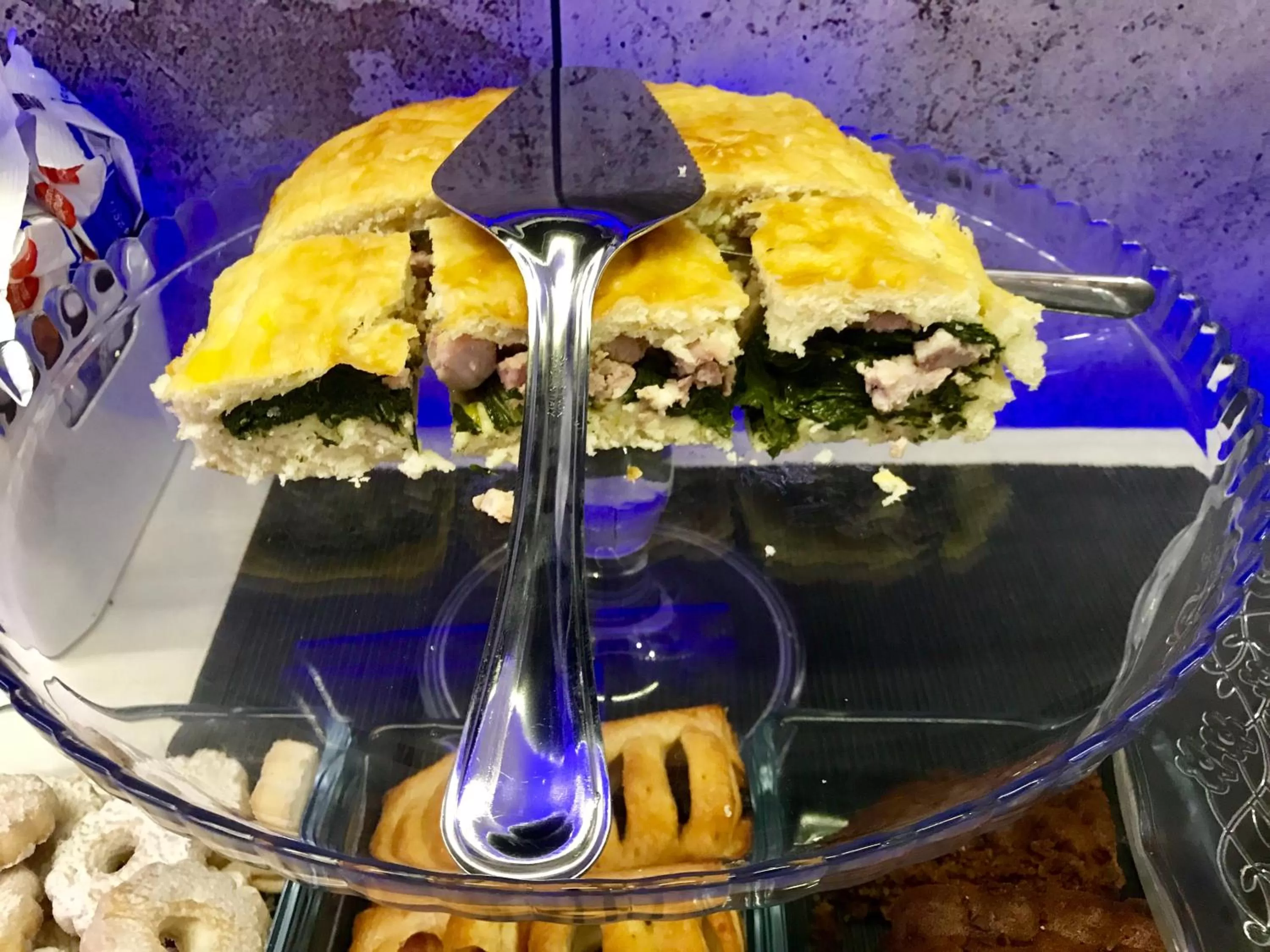 Food close-up in Bourbon House