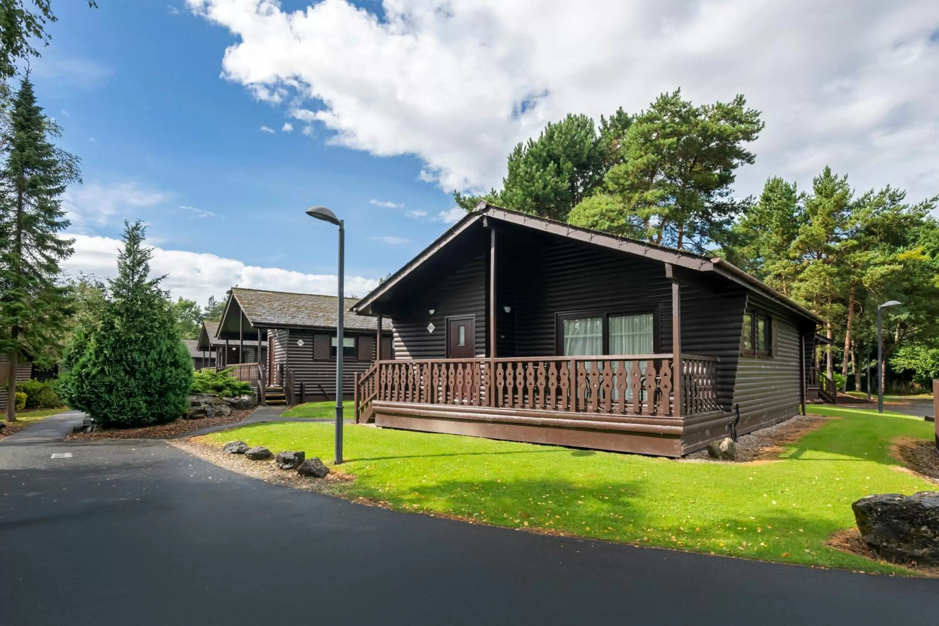 Property building in Pine Lake Resort