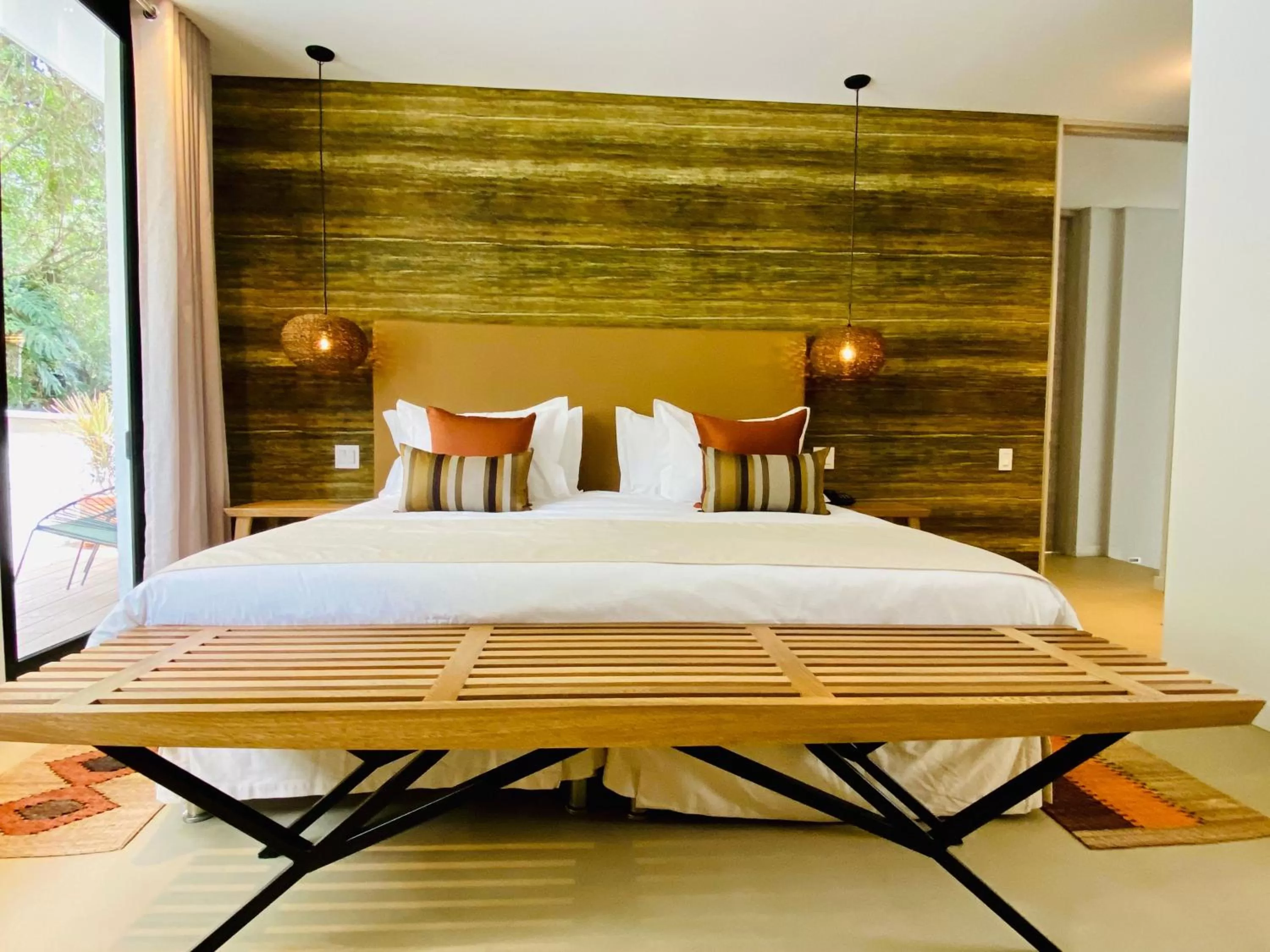 Bed in Patio del Mundo