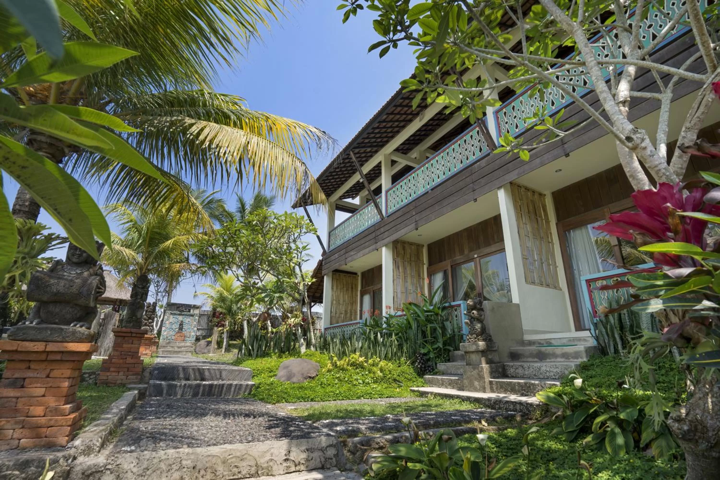 Facade/entrance in Ubud Sari Health Resort