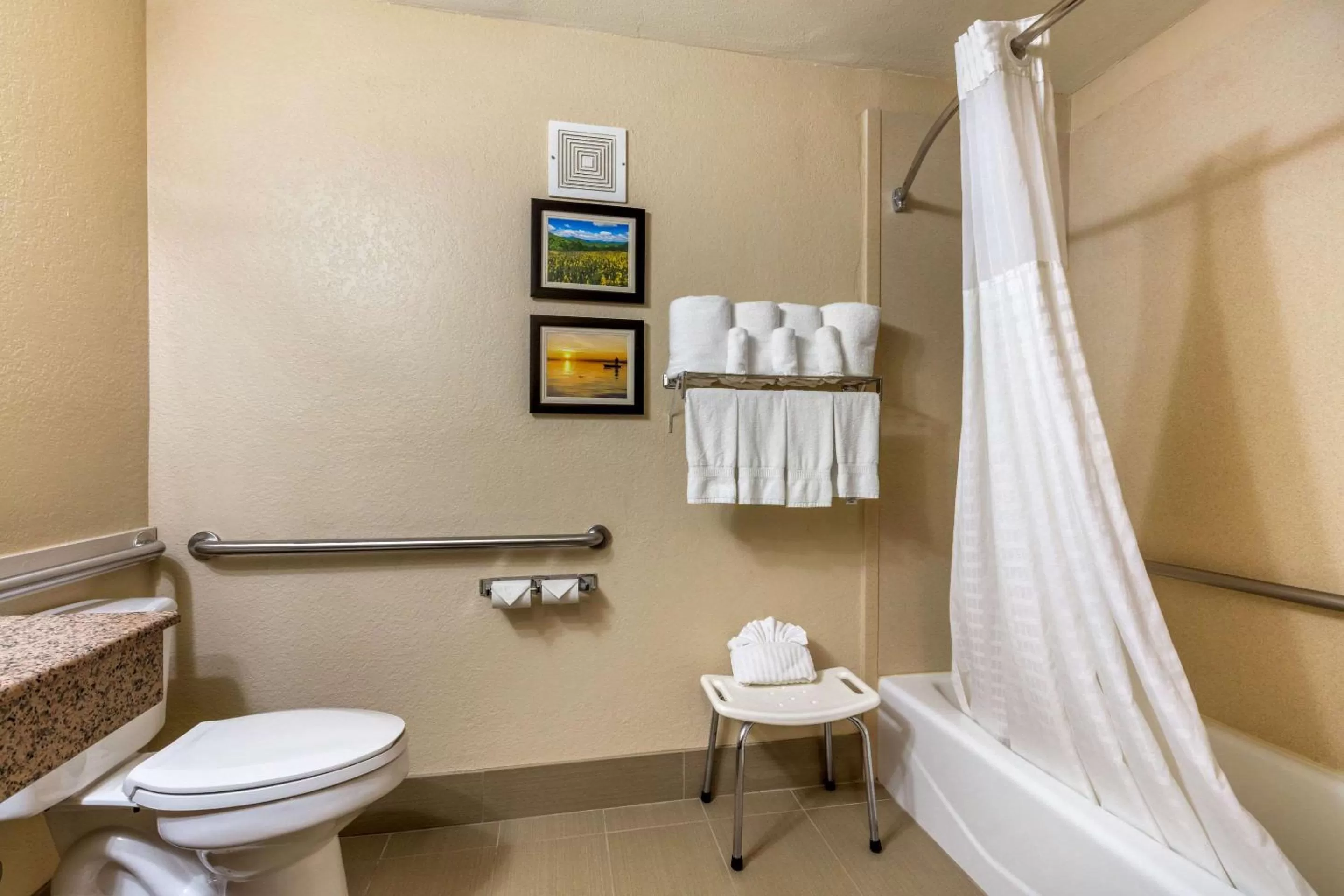Bathroom in Comfort Inn Lenoir City-Knoxville