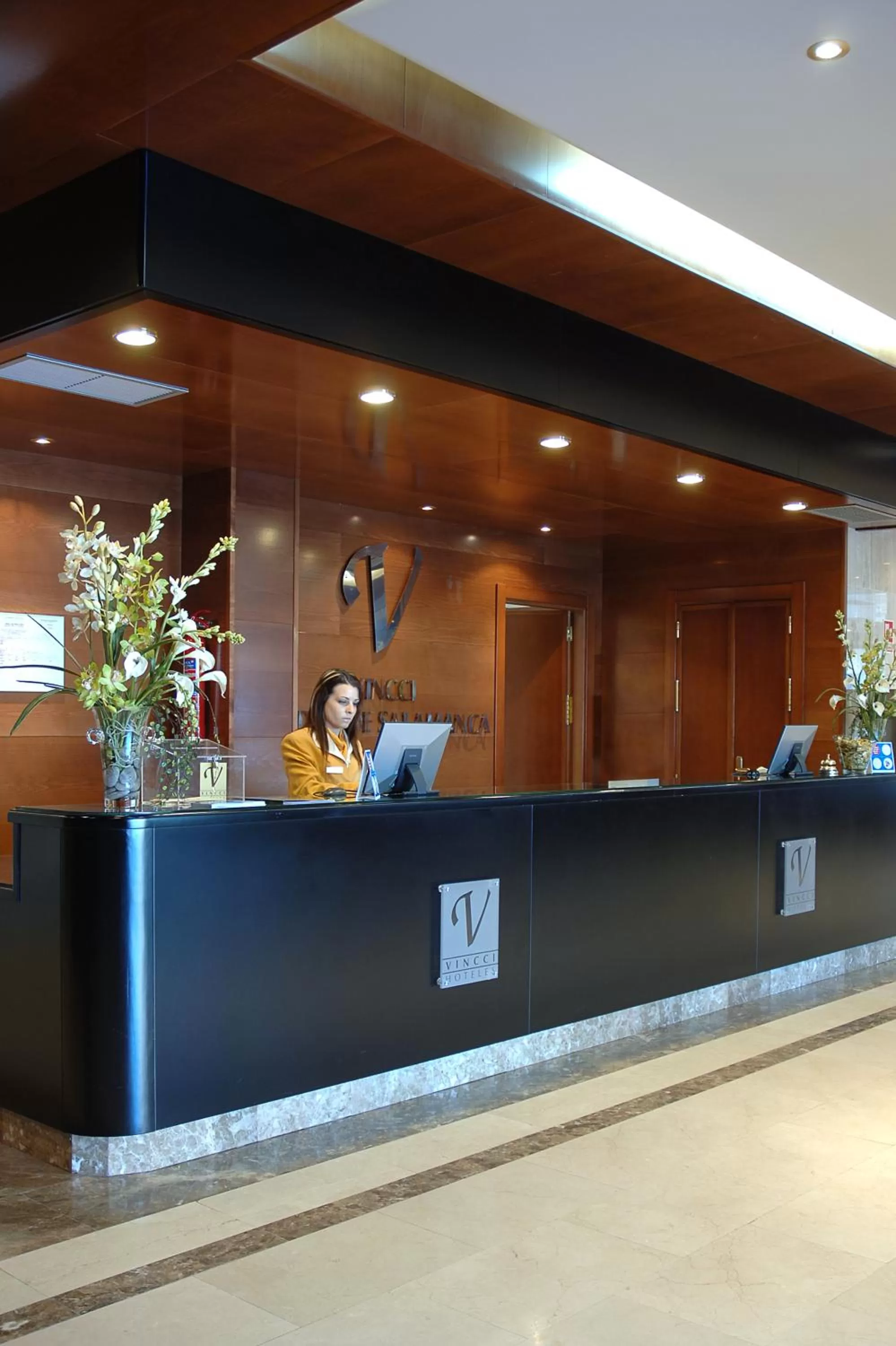Lobby or reception in Vincci Ciudad de Salamanca