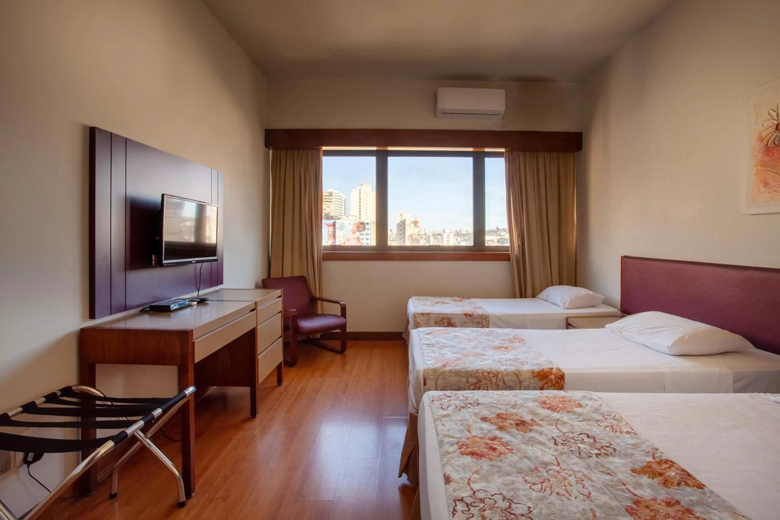 Bedroom, Bed in Hotel Nacional Inn Belo Horizonte