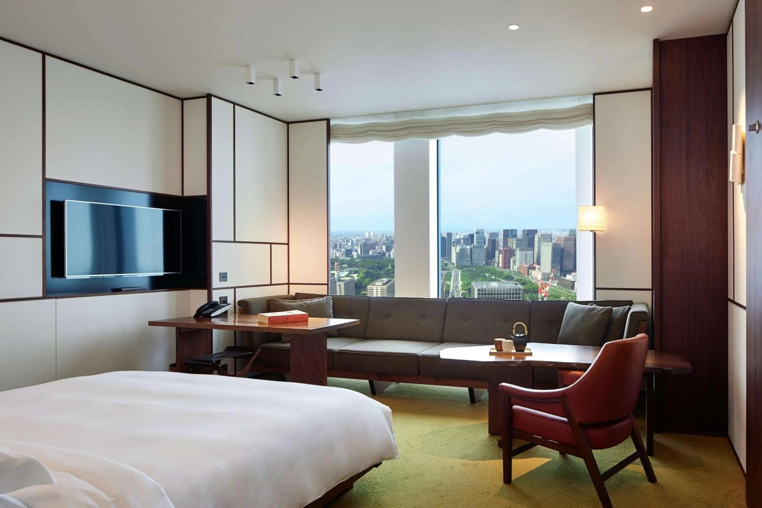 Bedroom, Bed in Andaz Tokyo - A Concept by Hyatt