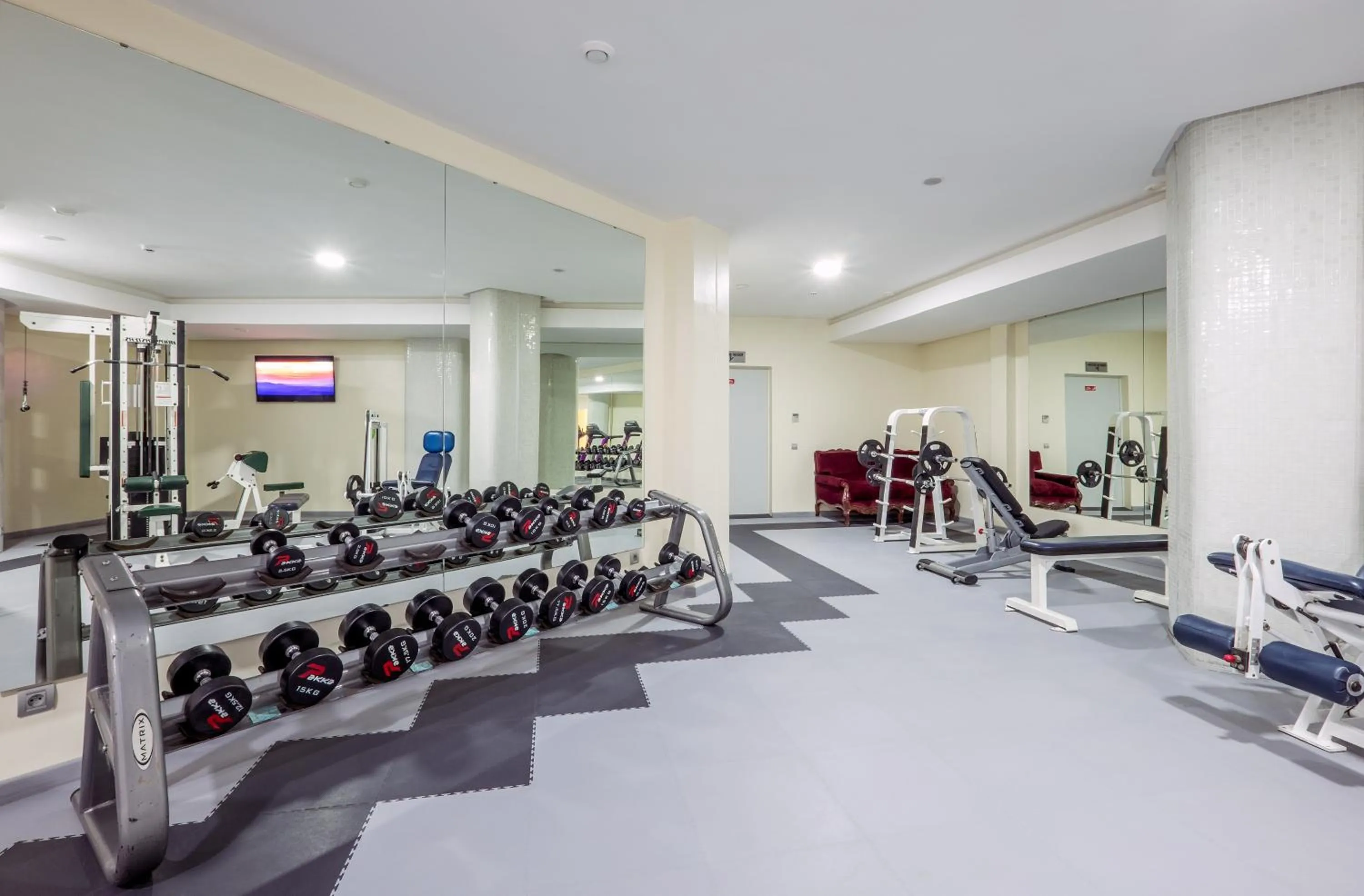 Fitness centre/facilities in Hotel Ayoub & Spa