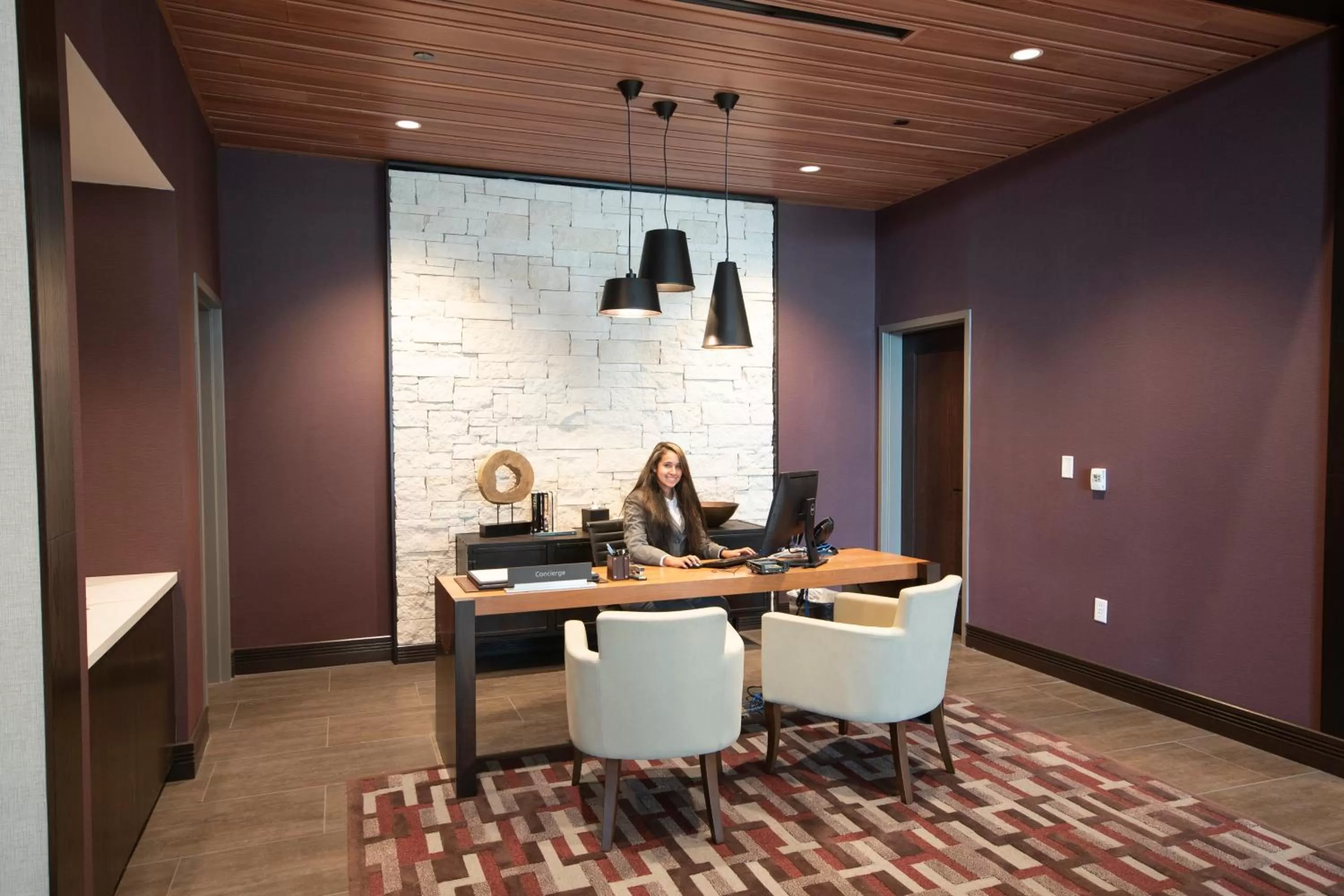 Staff in Texas A&M Hotel and Conference Center