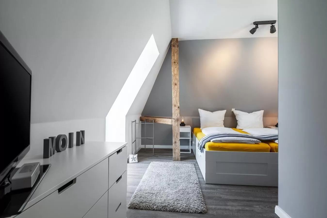 Bed in Hotel Rosenhof