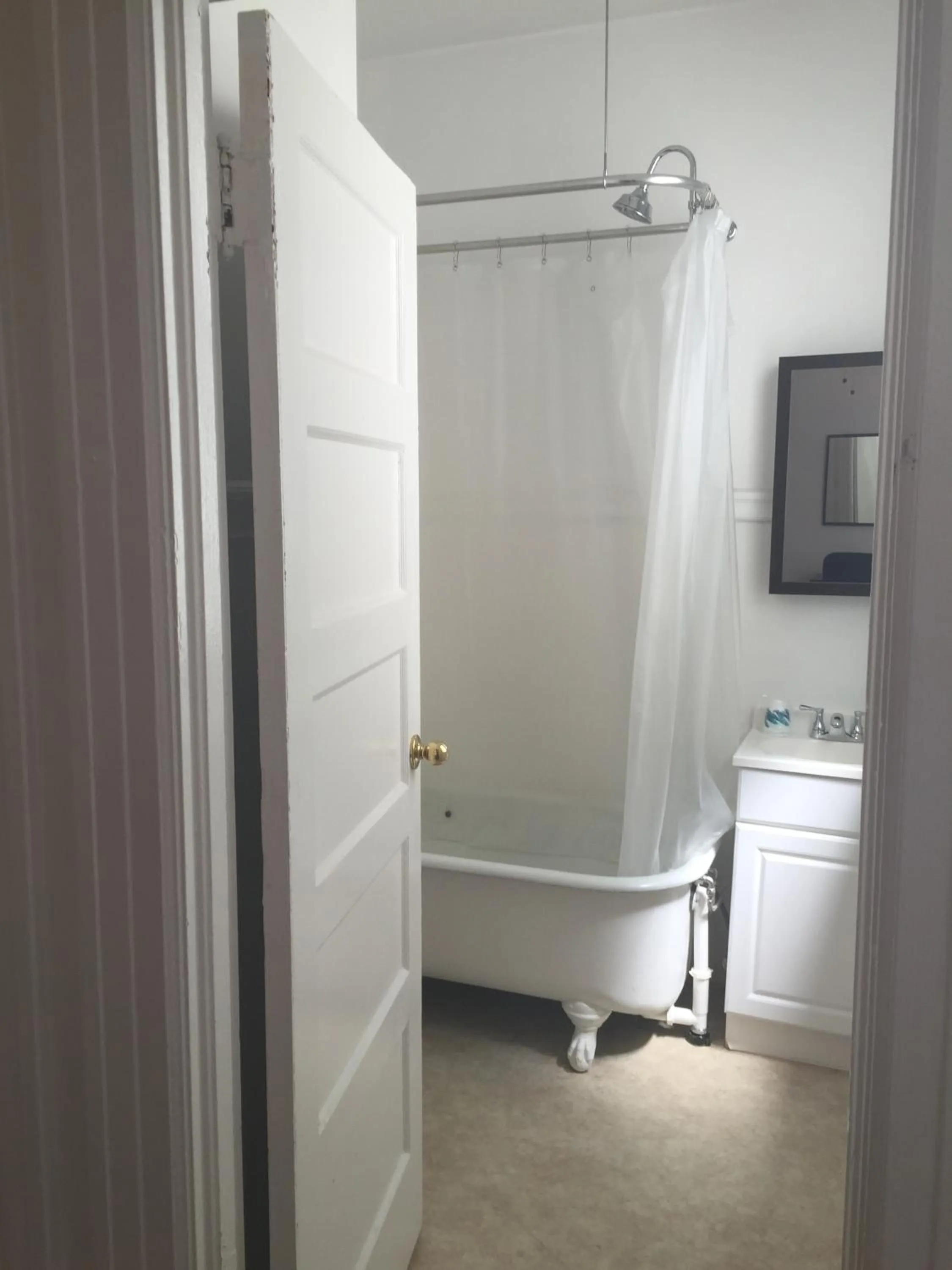 Bathroom in Cable Car Hotel