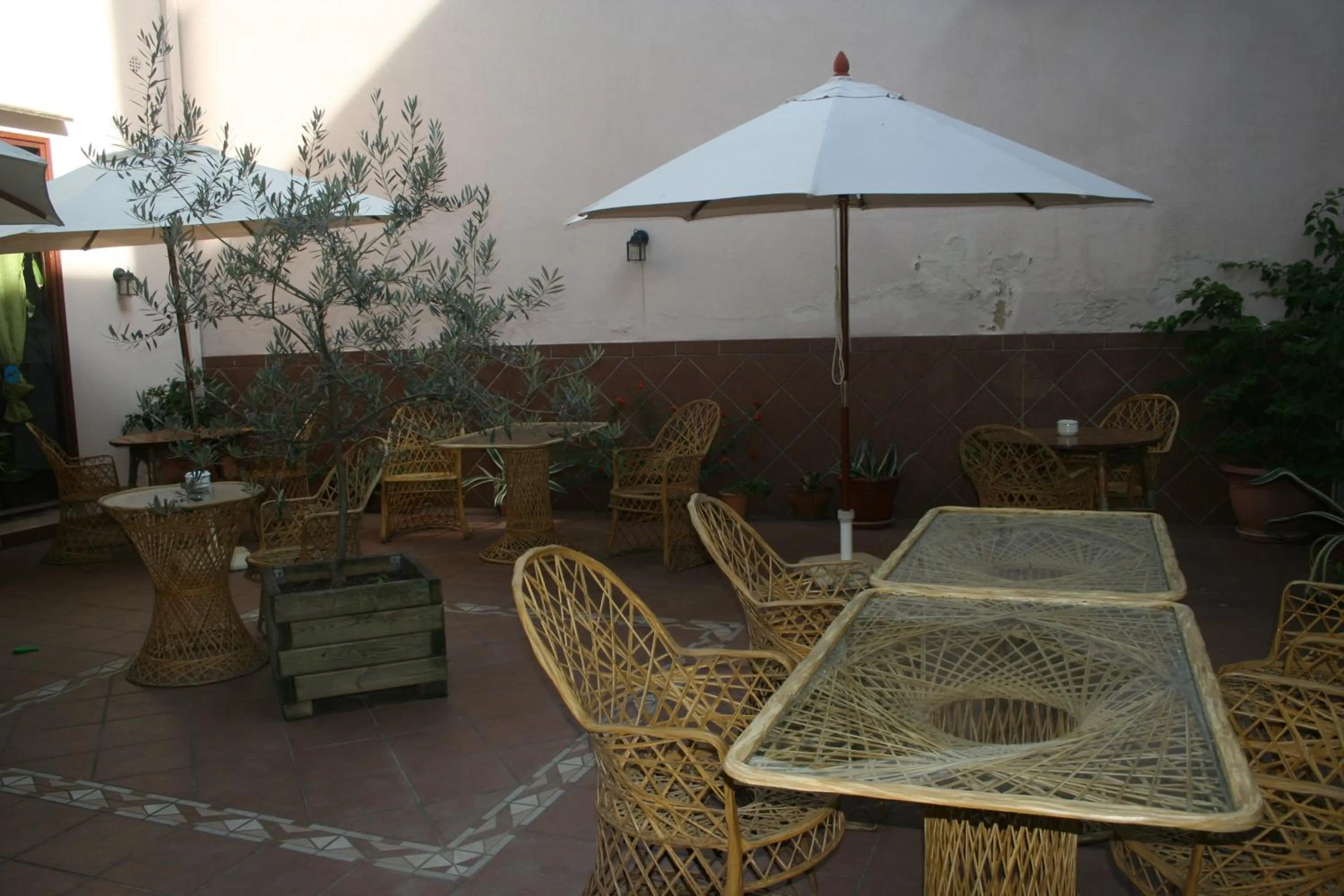 Patio in Hotel del Mar