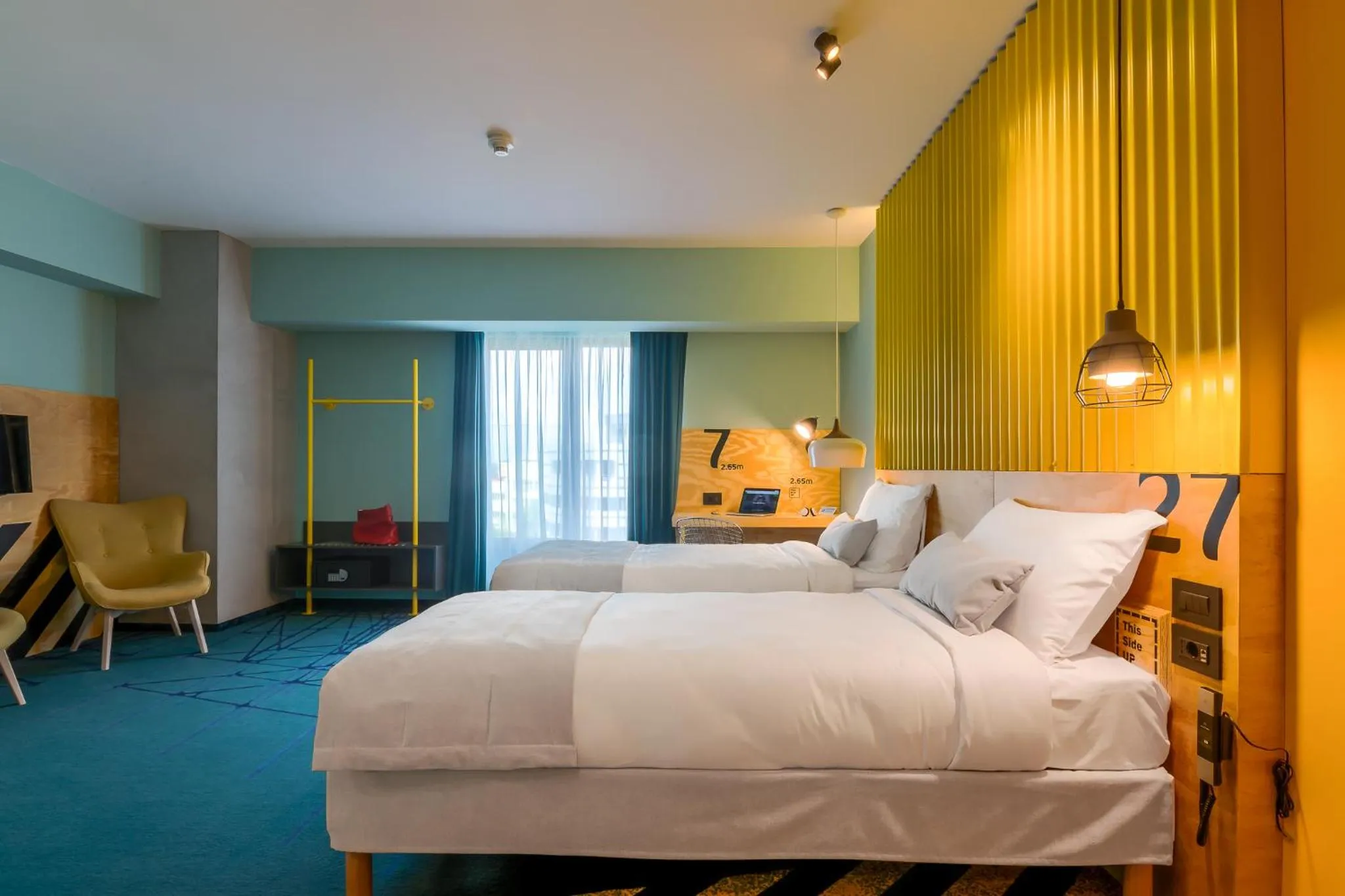 Bedroom, Bed in ibis Styles Bucharest Erbas