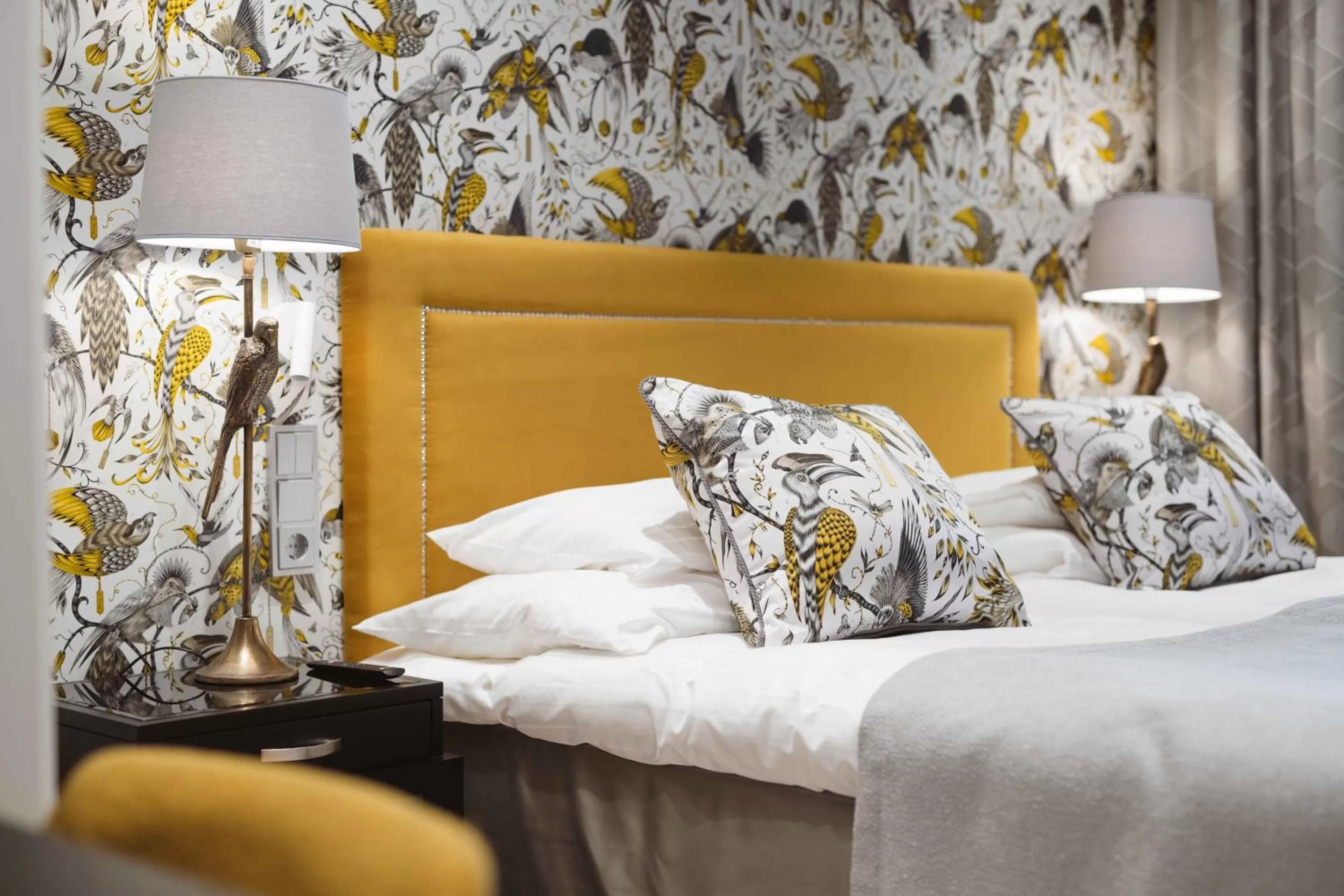 Bed in Hotel Bastian