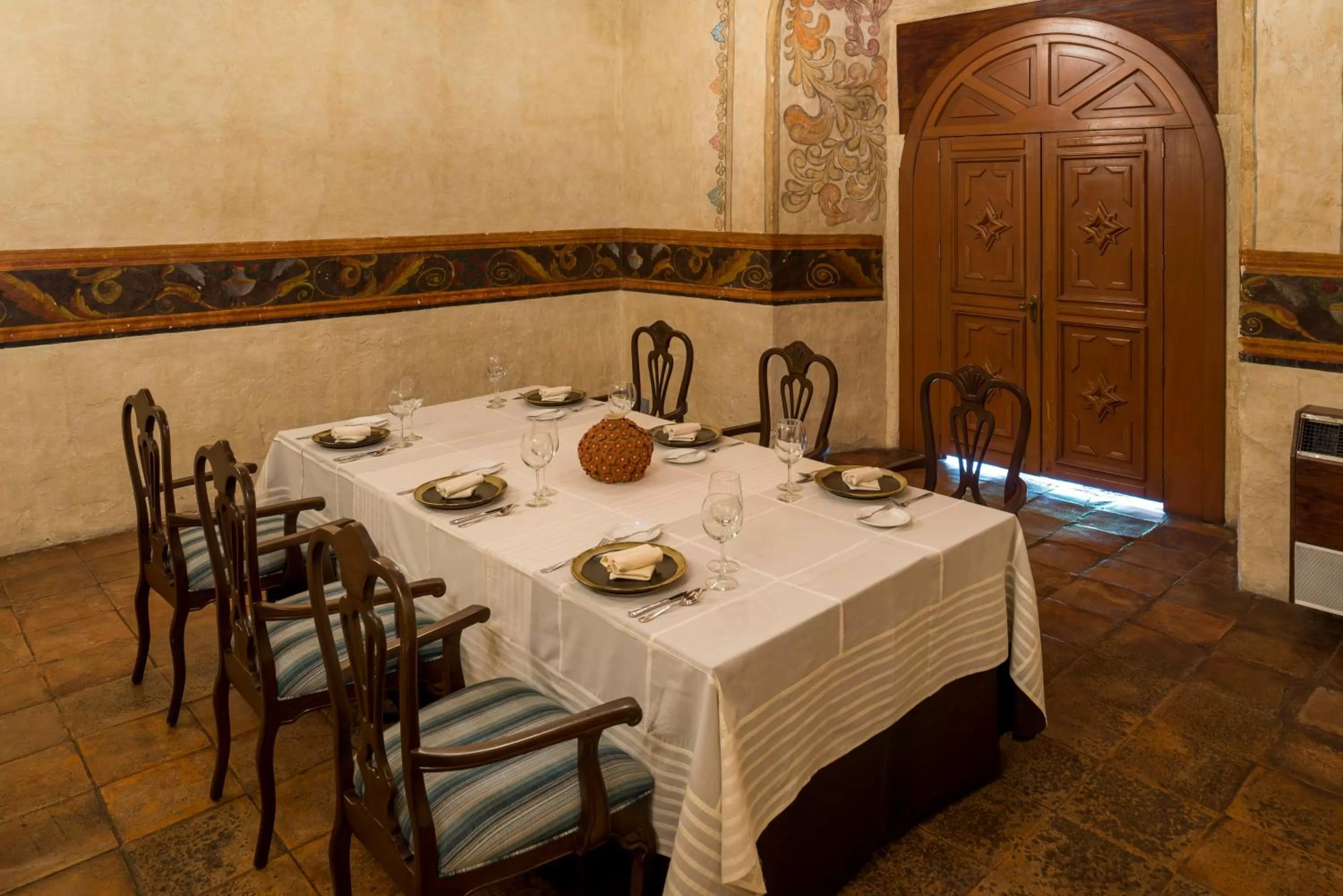 Decorative detail in Quinta Real Oaxaca