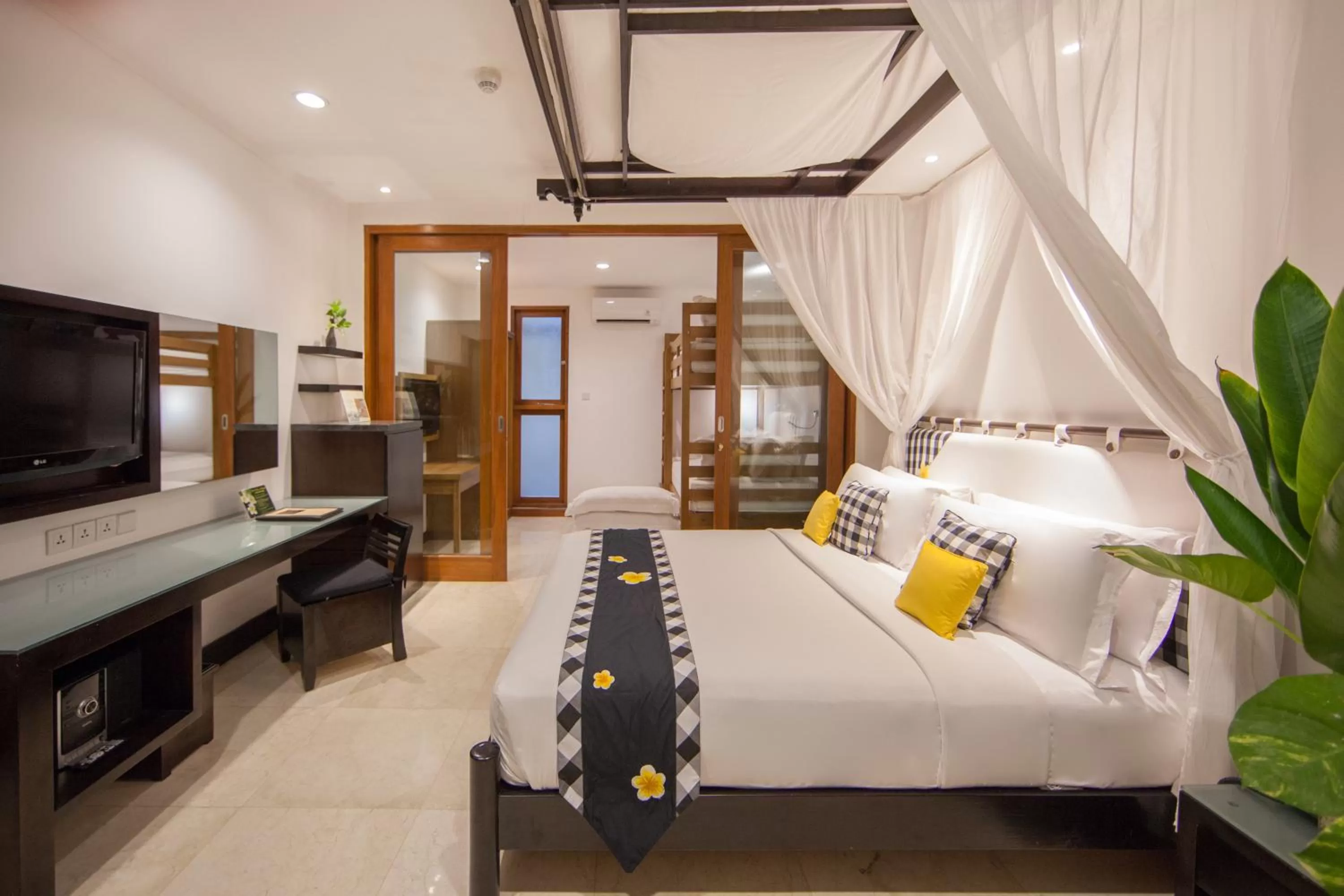 Photo of the whole room, Bed in Legian Beach Hotel