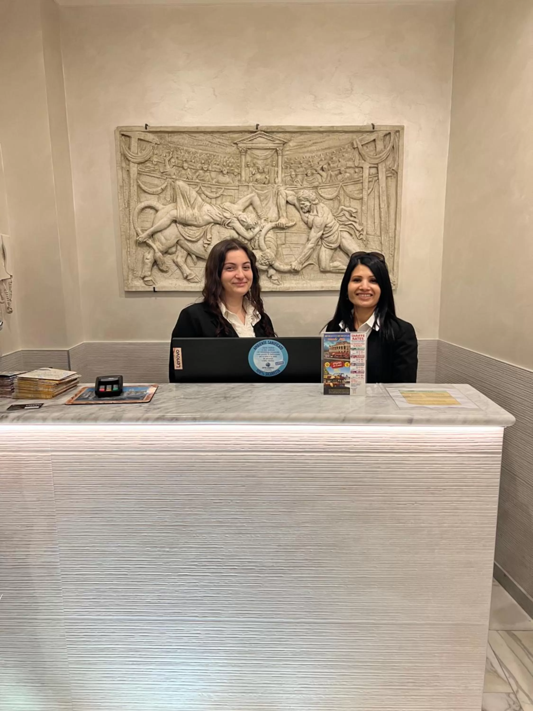 Lobby or reception in Hotel Le Petit