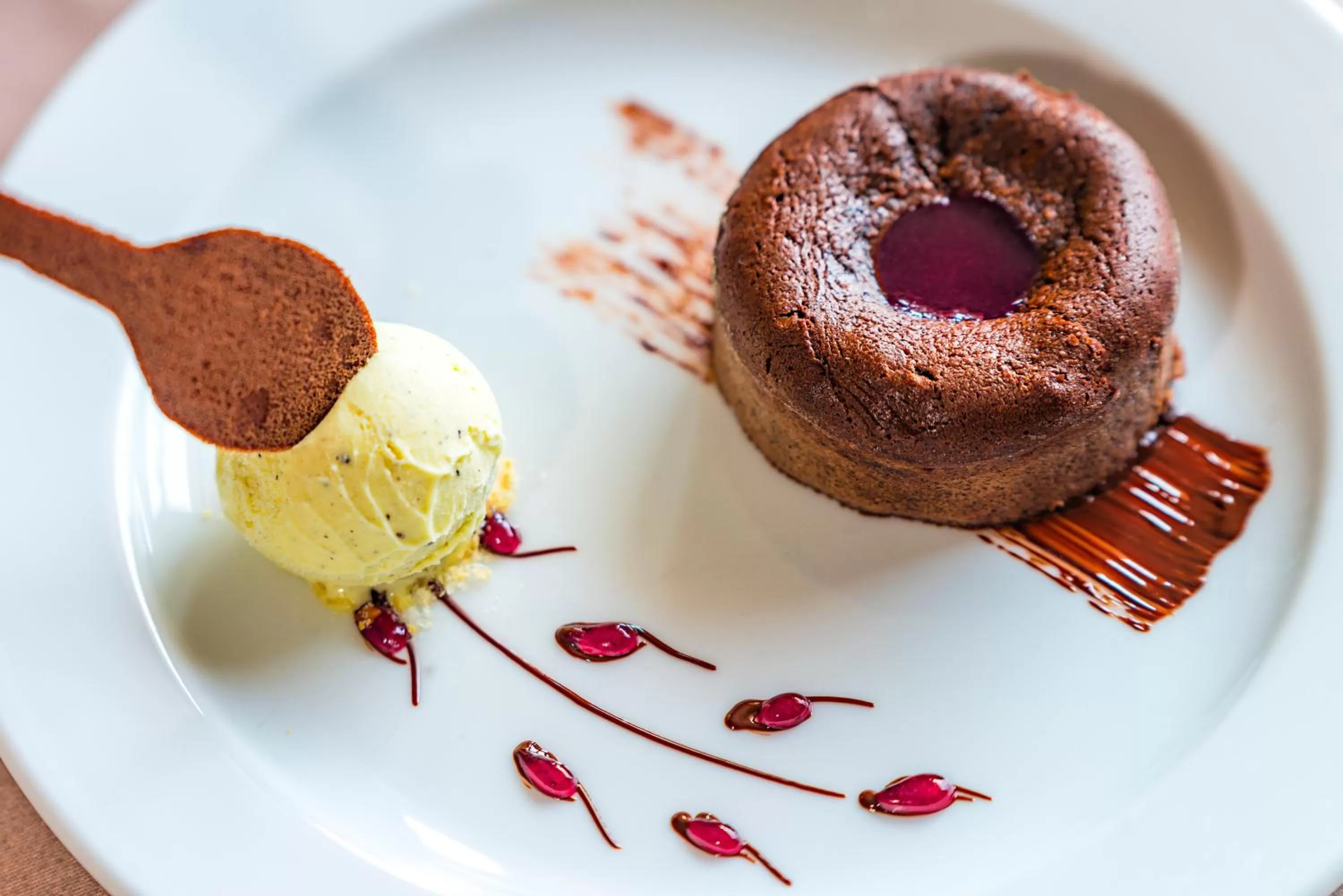 Food in Hotel Les Arolles